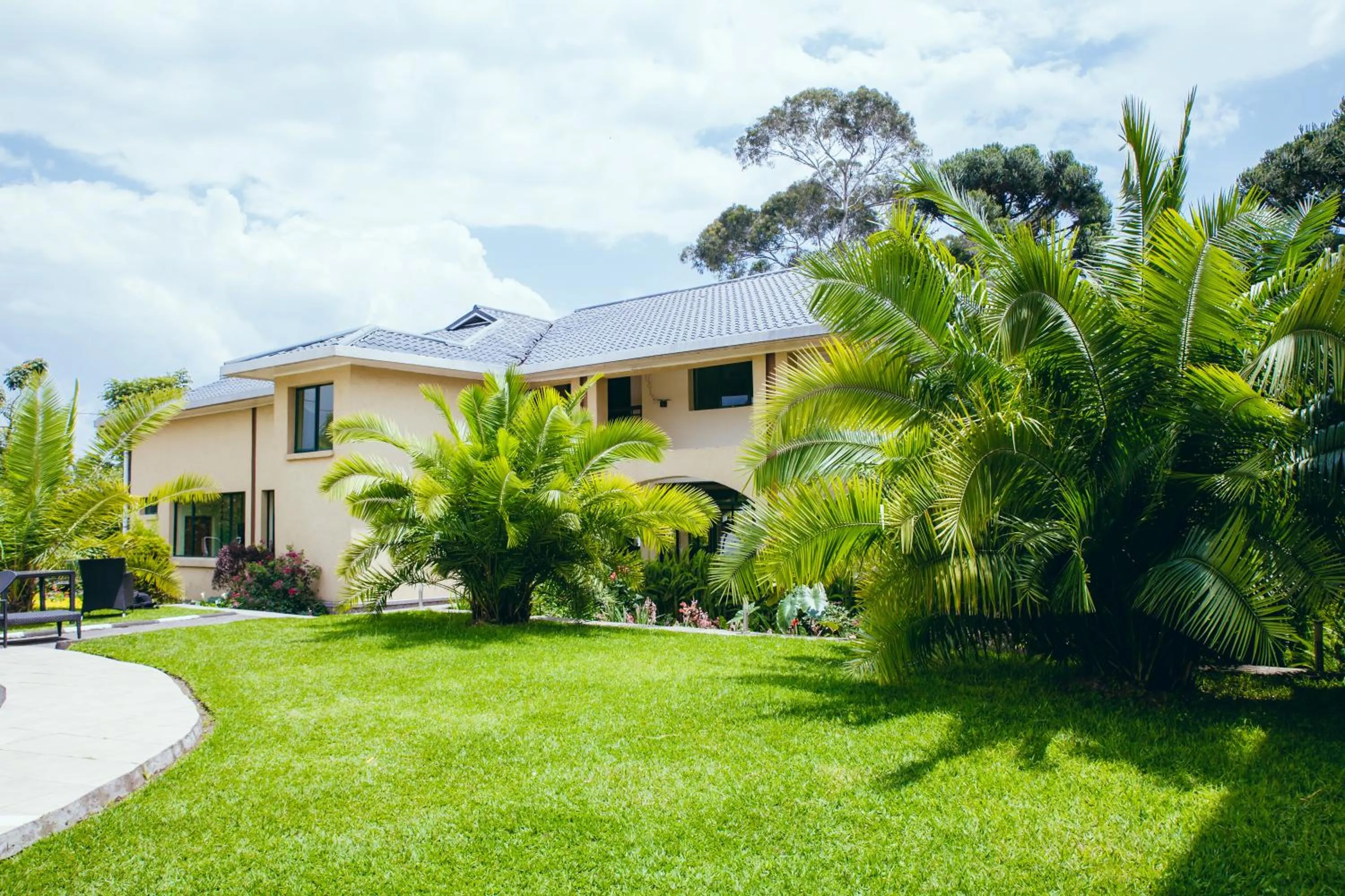 Garden in Gorillas Volcanoes Hotel