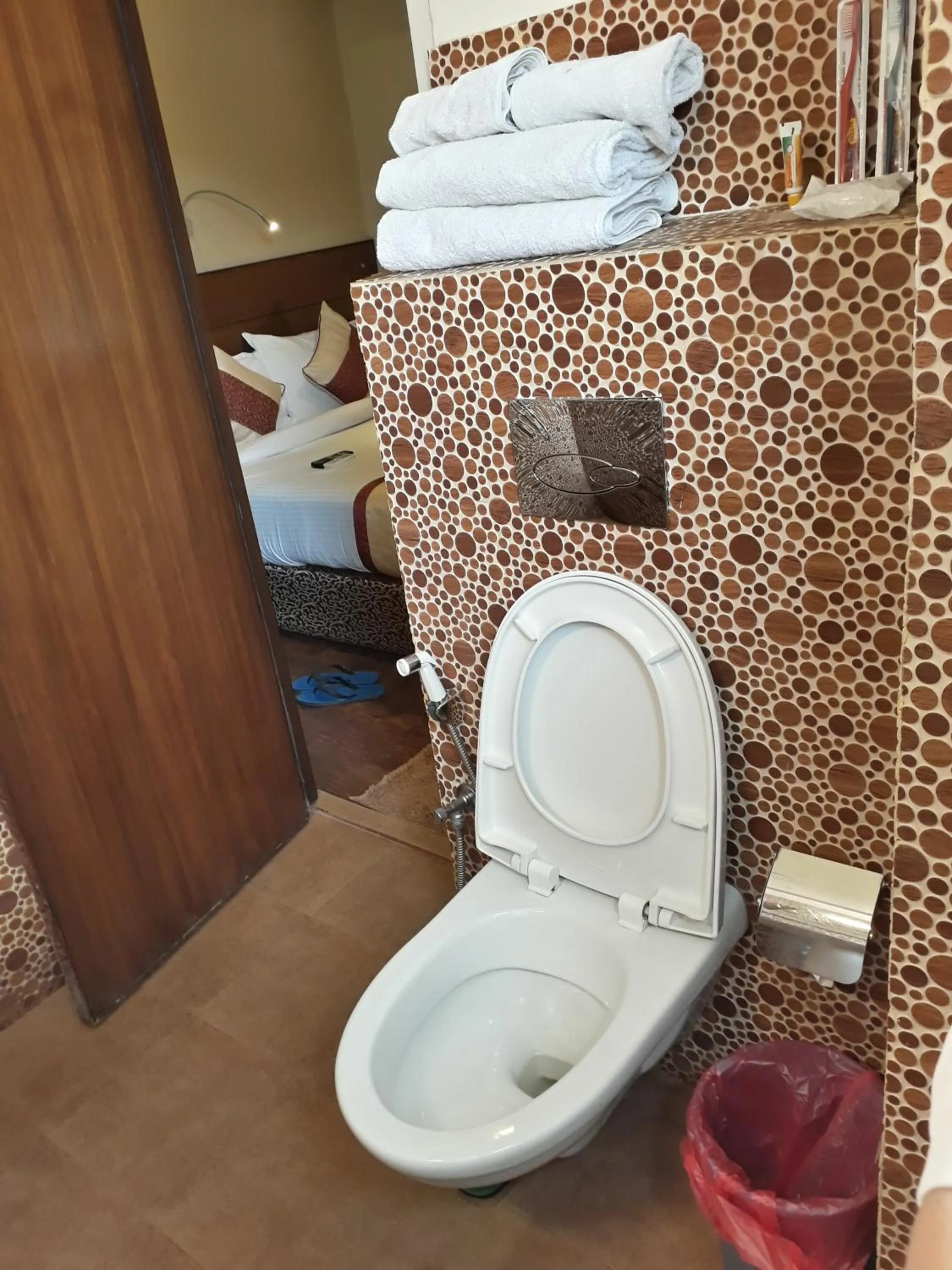 Bathroom in Hotel Heranya