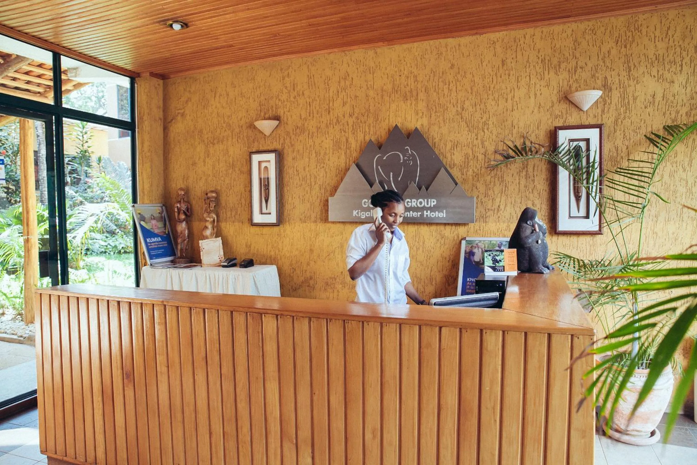 Lobby or reception in Gorillas City Centre Hotel