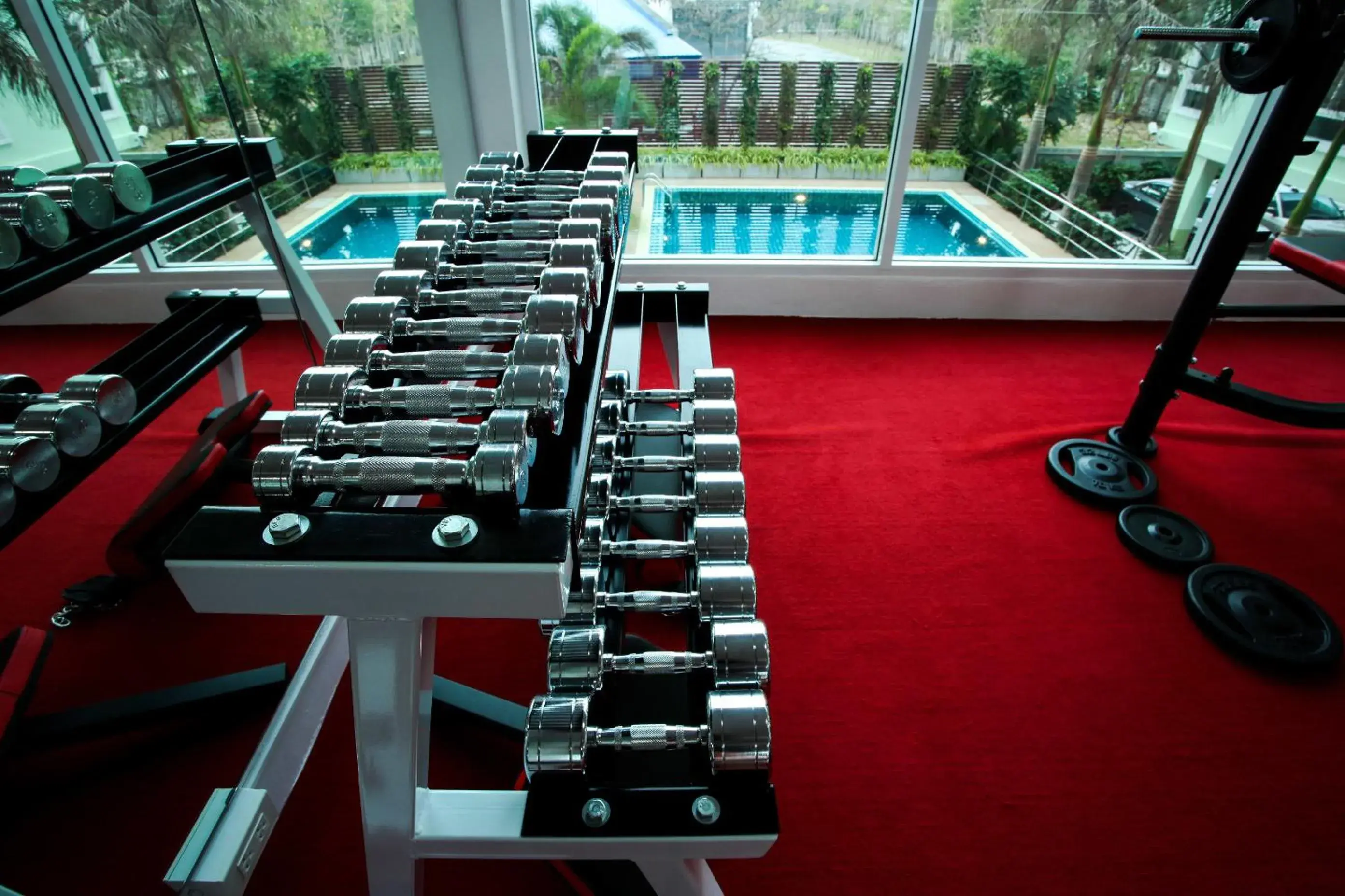 Fitness centre/facilities in Patt Serviced Apartments Fitness centre/facilities in Patt Serviced Apartments