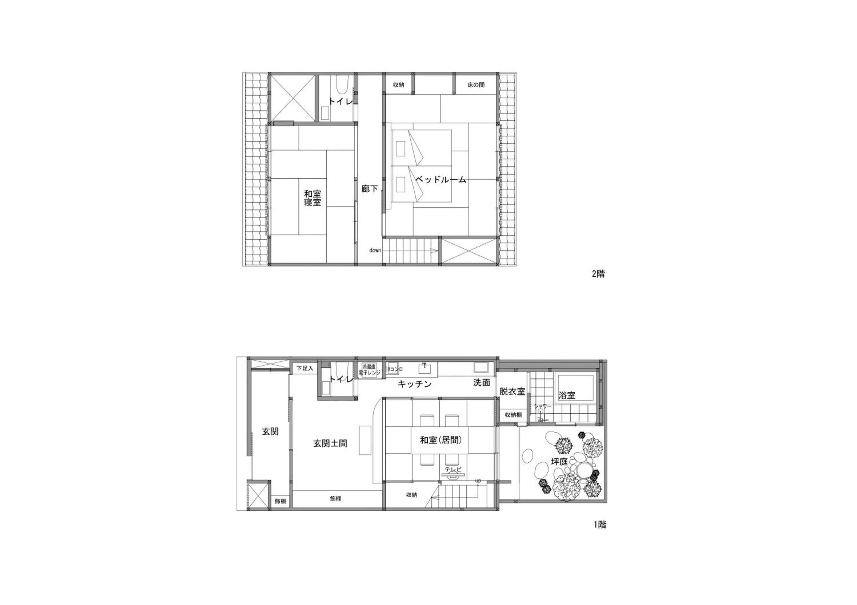 Floor plan in Kuraya Kiyomizu Gojo