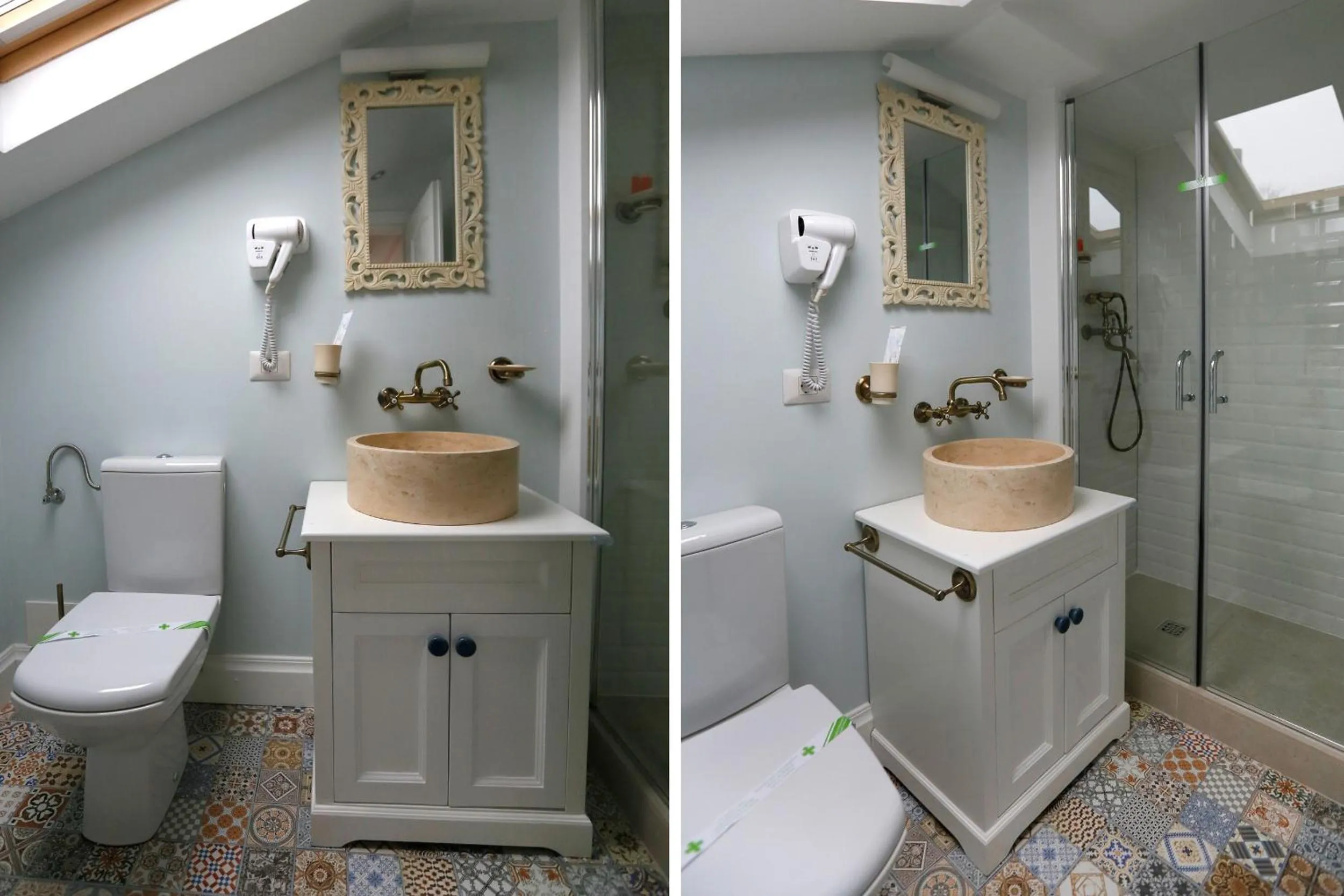 Bathroom in Hotel Les Jardins Carol