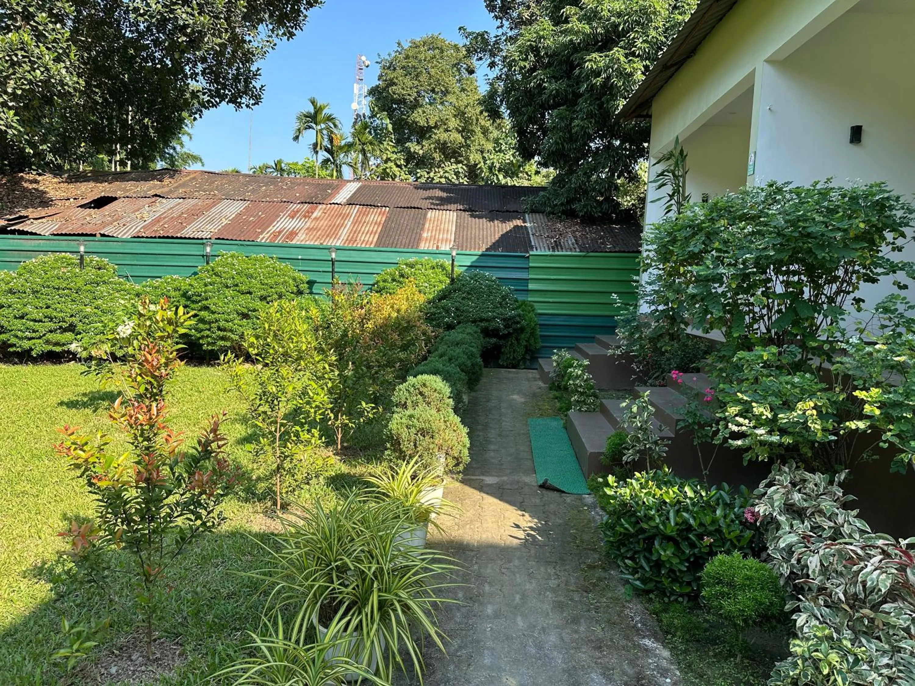 Garden in Jungleciti House, Kaziranga National Park