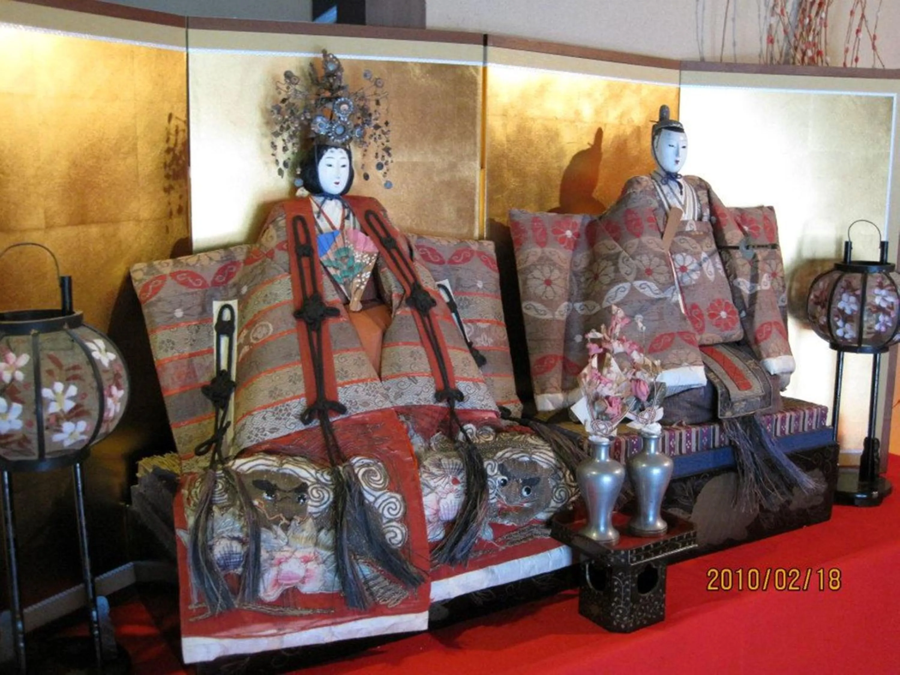 Decorative detail in Yoshii Ryokan