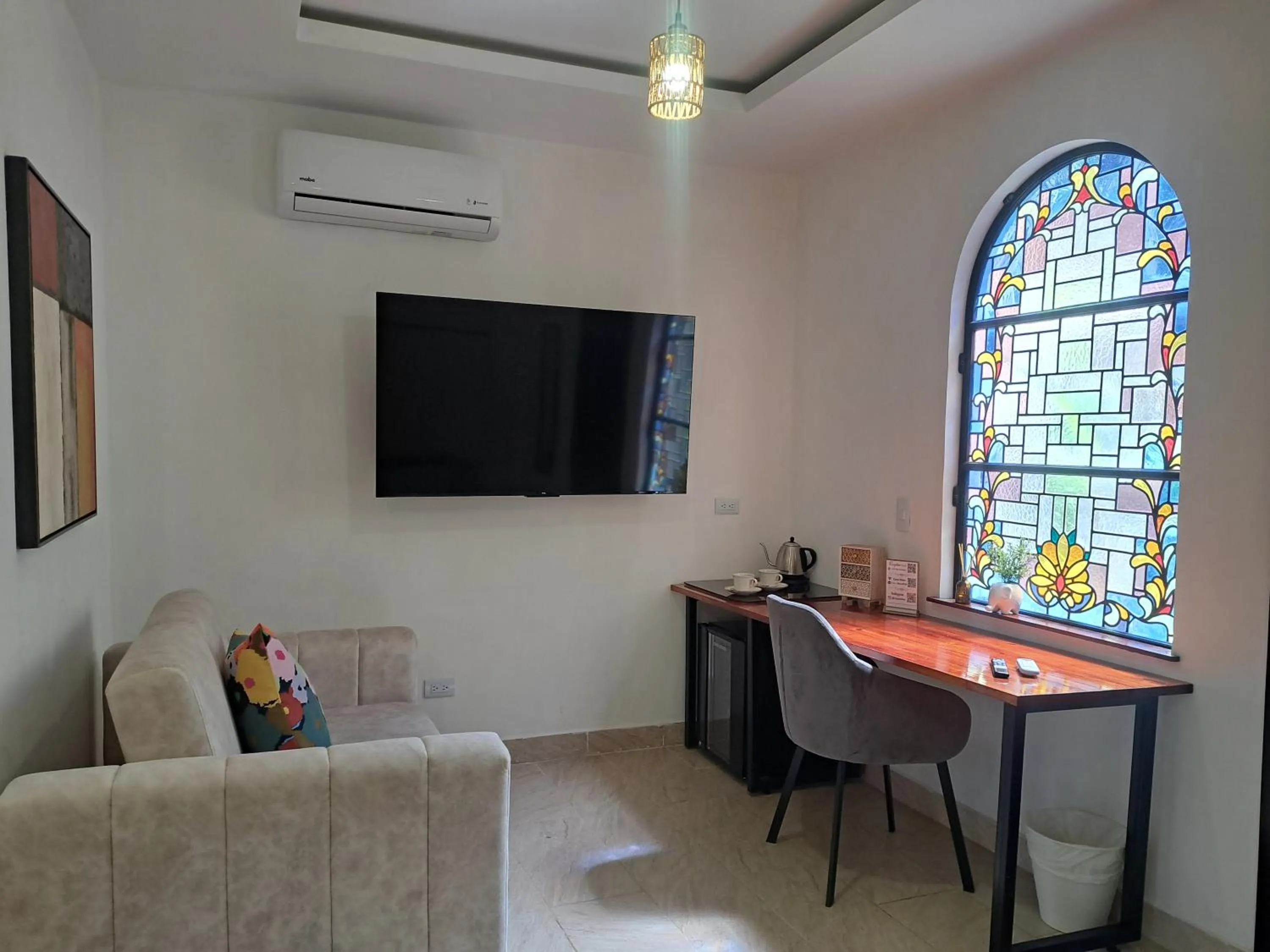 TV and multimedia in Casa Sileo - boutique Hotel