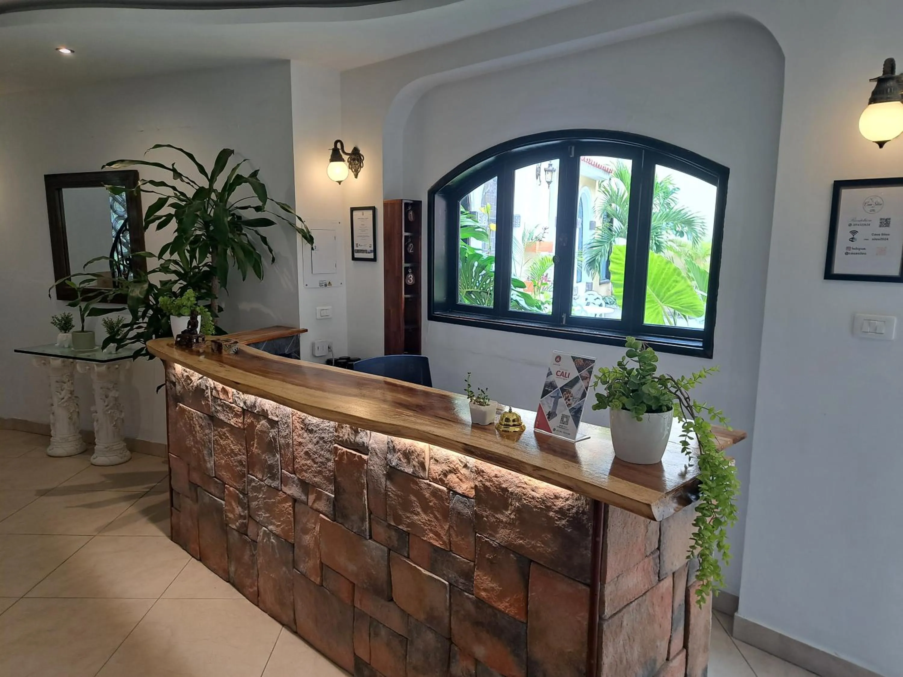 Lobby or reception in Casa Sileo - boutique Hotel