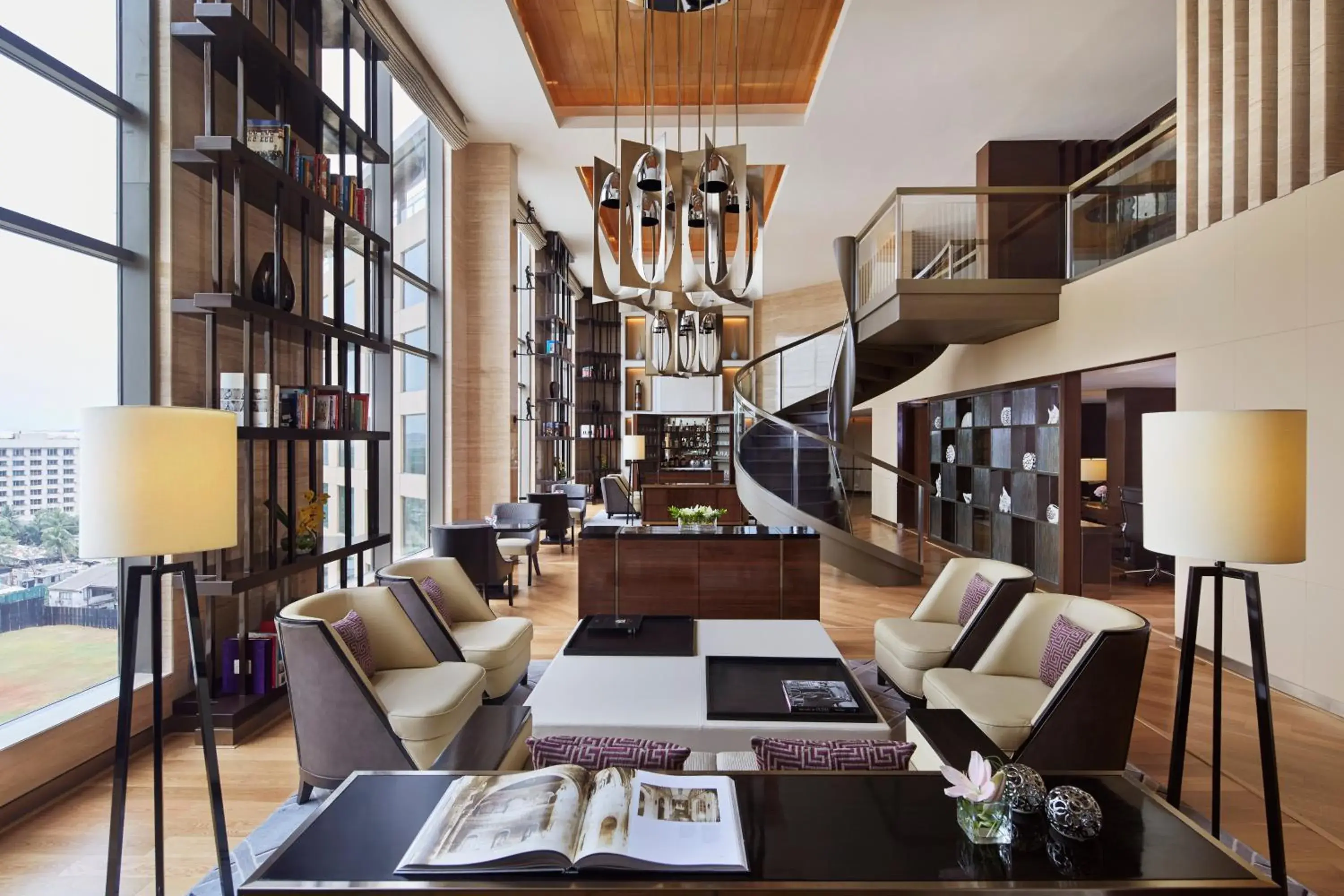 Guest Room, Executive lounge access, 1 King, City View in JW Marriott Mumbai Sahar Airport Guest Room, Executive lounge access, 1 King, City View in JW Marriott Mumbai Sahar Airport