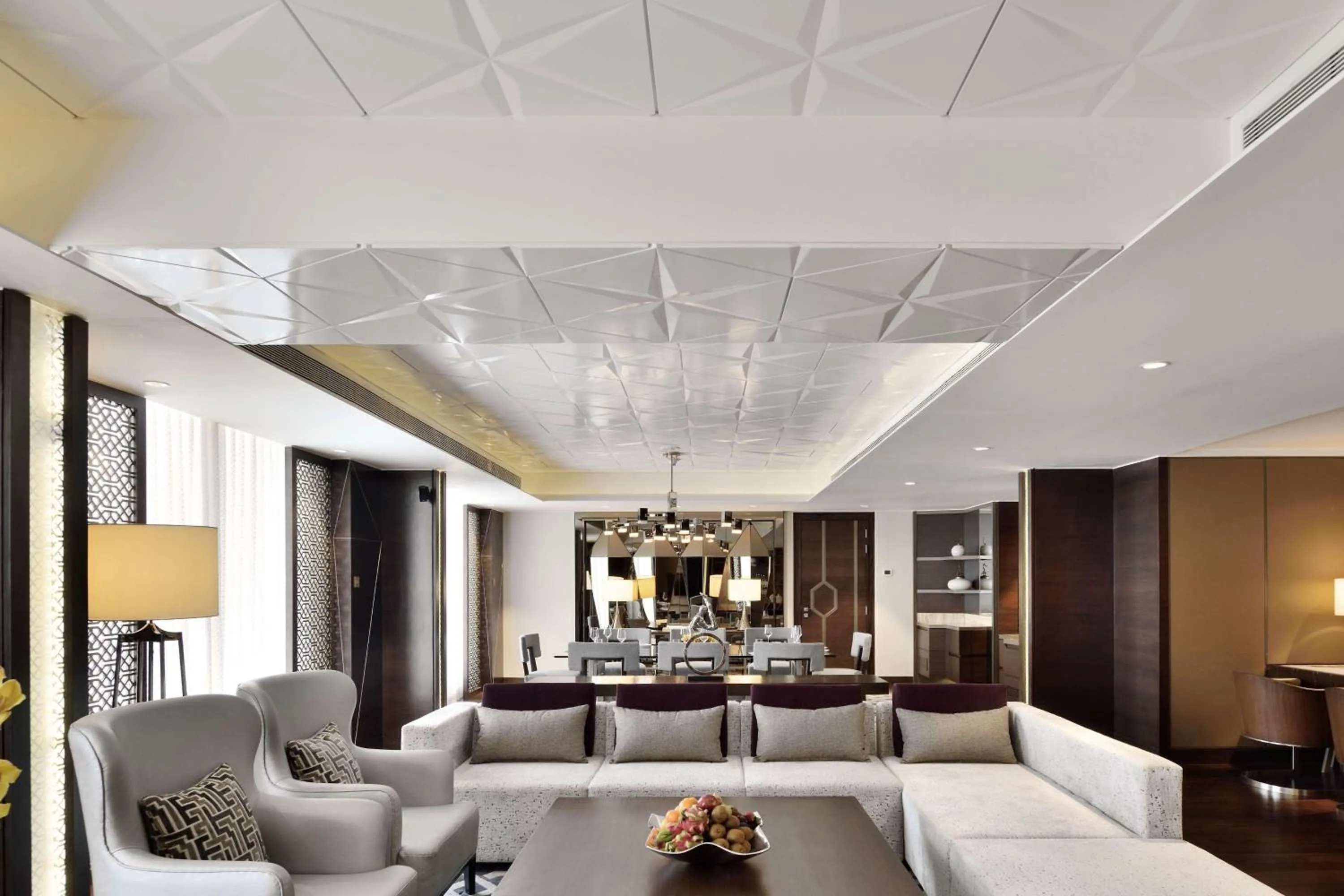 Living room in JW Marriott Mumbai Sahar Airport