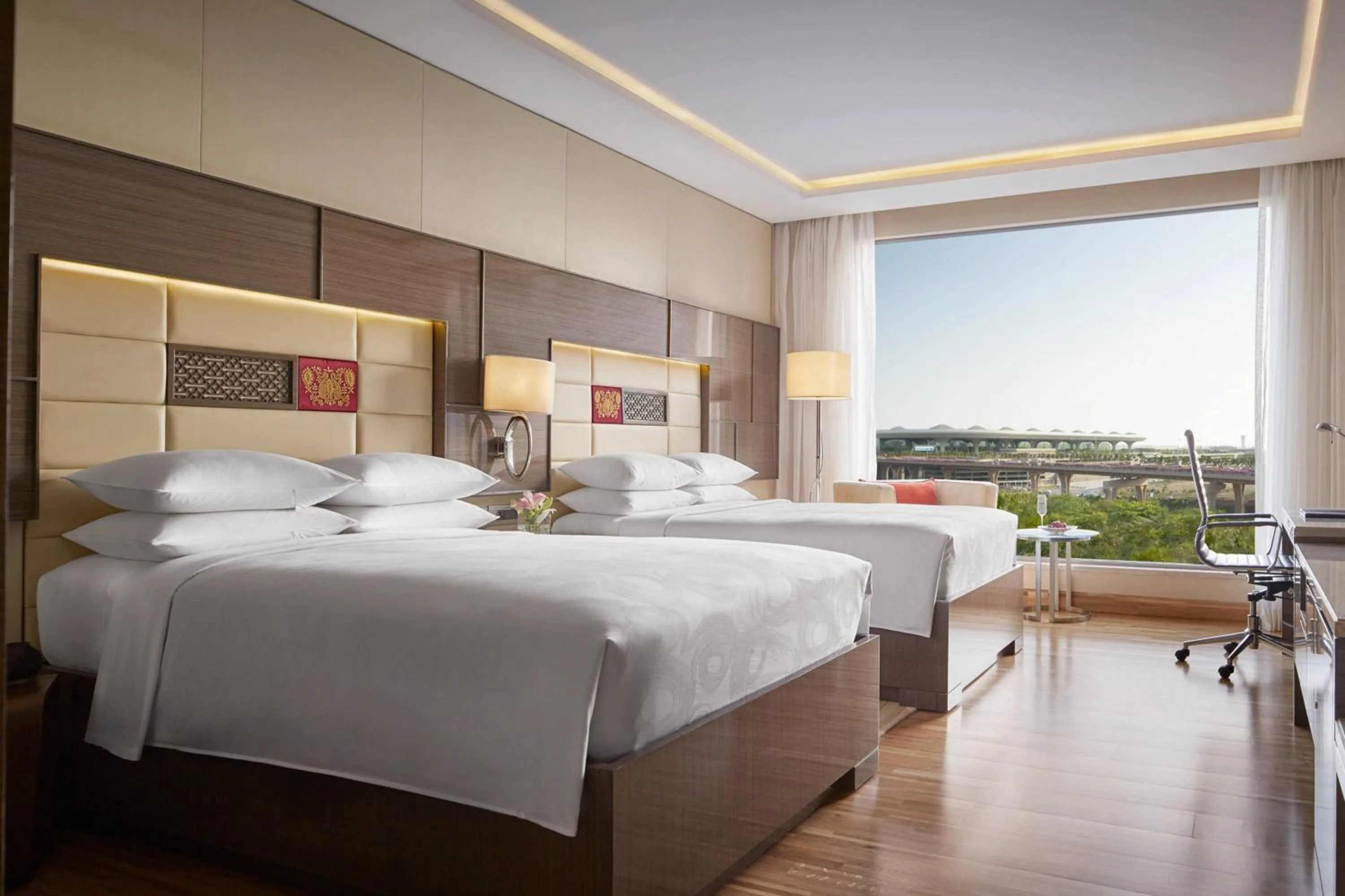 Bedroom, Bed in JW Marriott Mumbai Sahar Airport