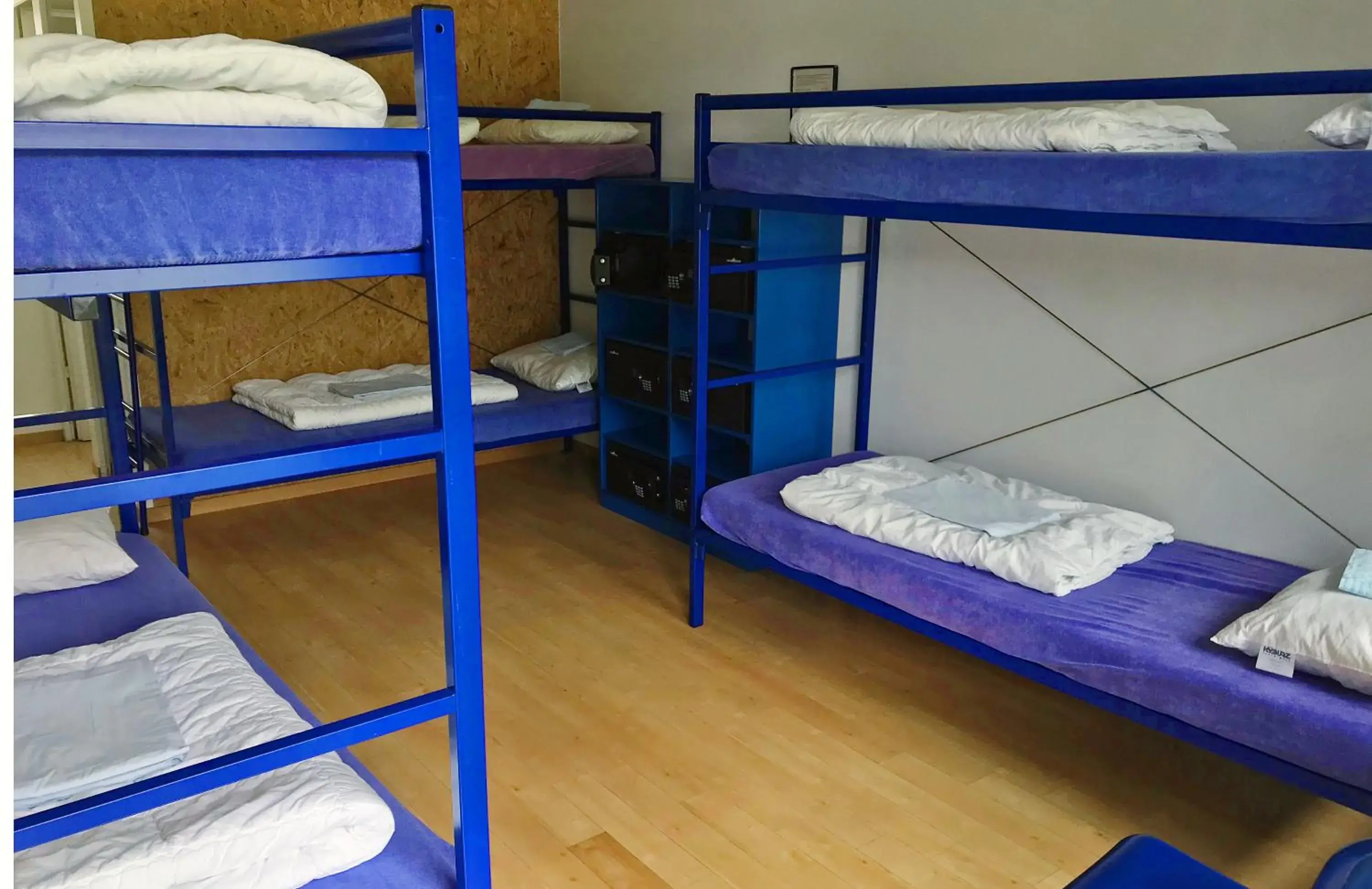 Bed in 6-Bed Mixed Dormitory Room in Swiss Hostel Lago Lodge Bed in 6-Bed Mixed Dormitory Room in Swiss Hostel Lago Lodge