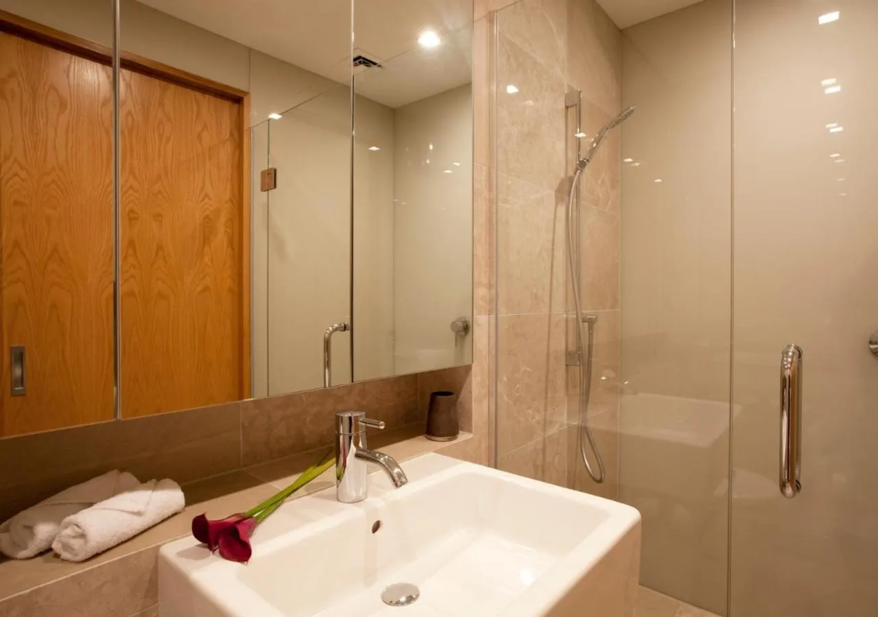 Shower in Kakara Moana by MajorDomo - Lake Views & Spa Pool