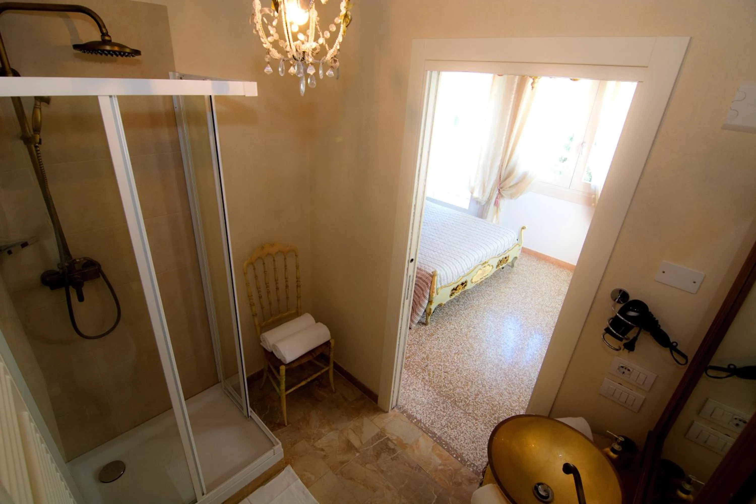 Bathroom in B&B La Porta Rossa