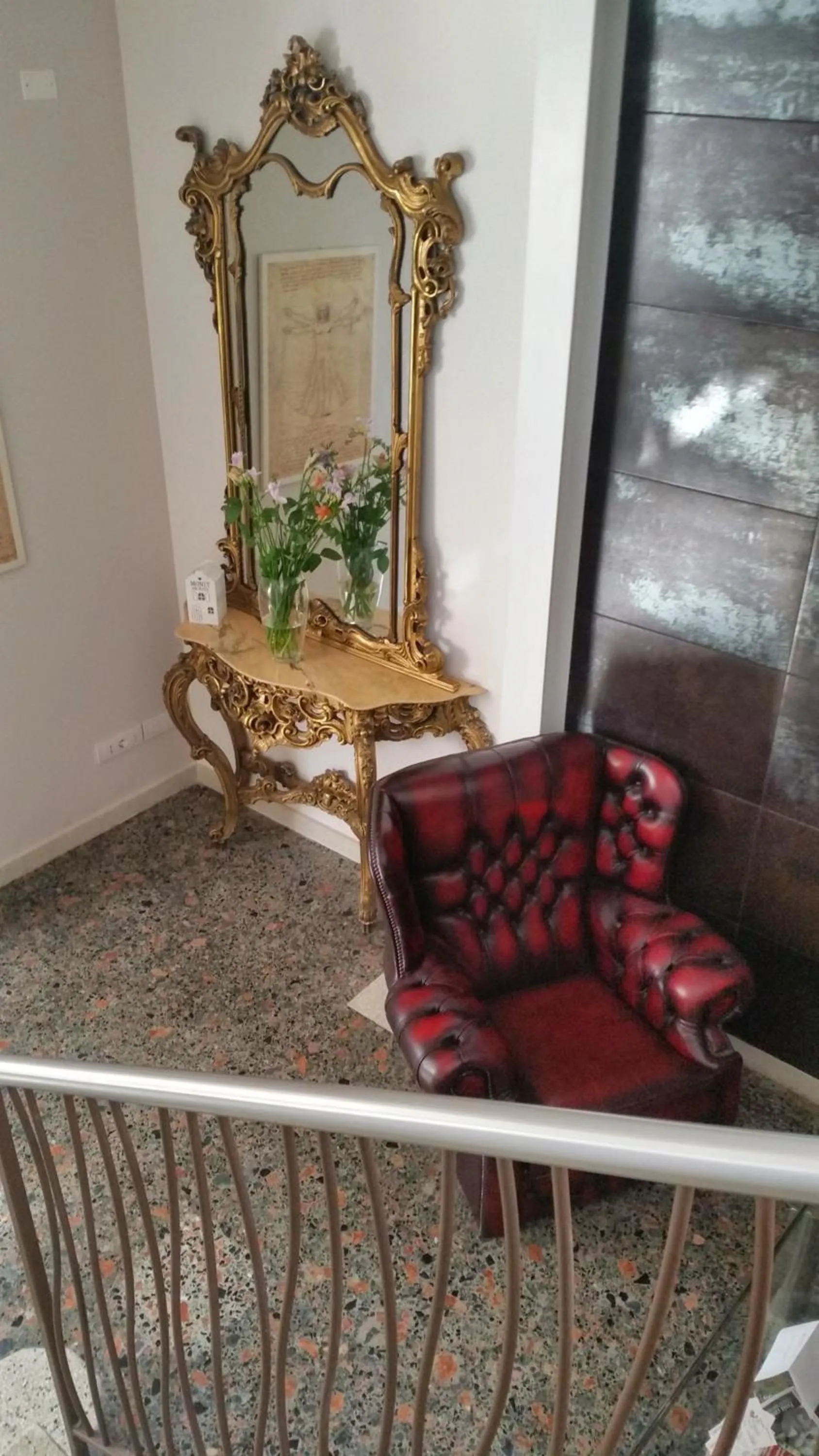 Living room in B&B La Porta Rossa