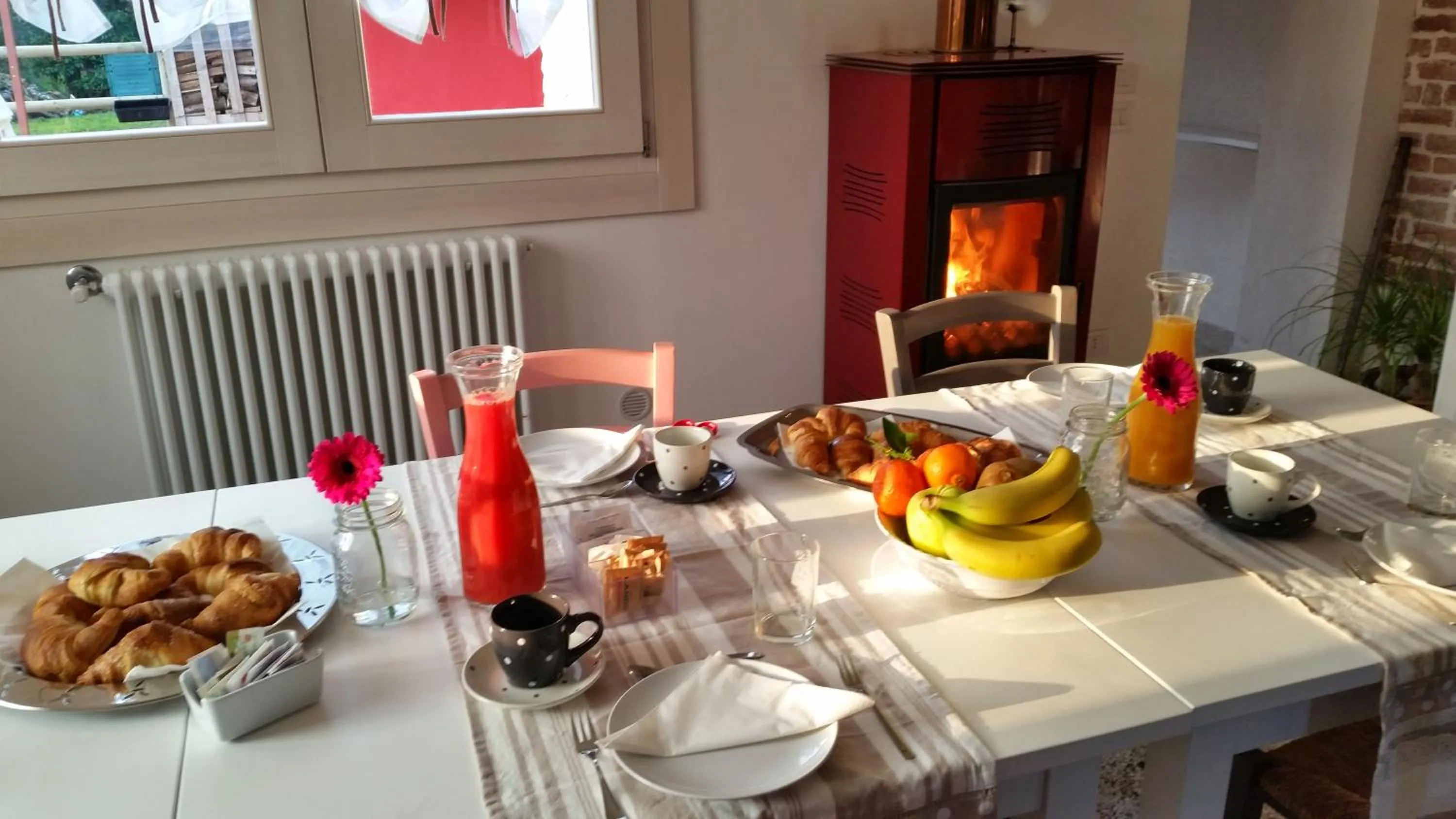 Breakfast in B&B La Porta Rossa