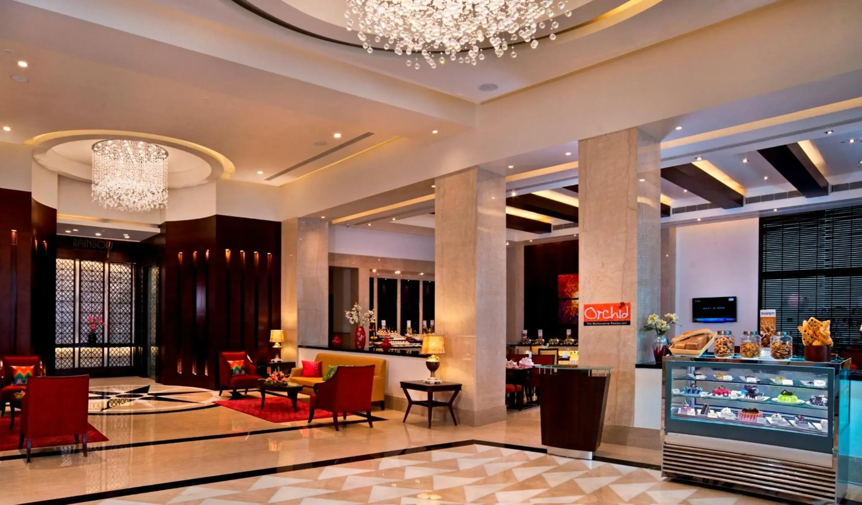 Lobby or reception in Fortune Park JPS Grand Rajkot - Member ITC Hotels' Group Lobby or reception in Fortune Park JPS Grand Rajkot - Member ITC Hotels' Group