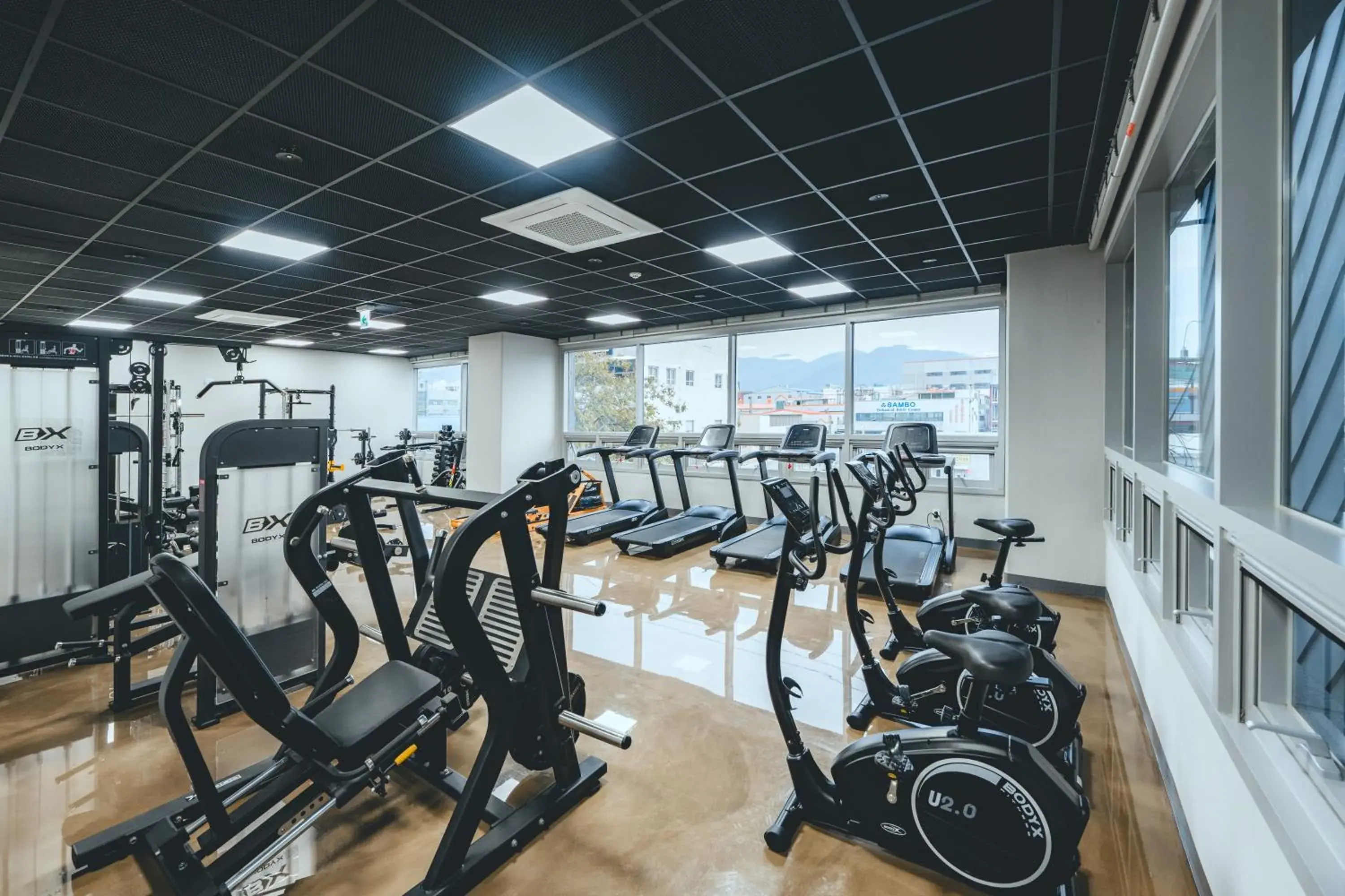 Fitness centre/facilities in H Avenue Sasang Station Residence Hotel Fitness centre/facilities in H Avenue Sasang Station Residence Hotel
