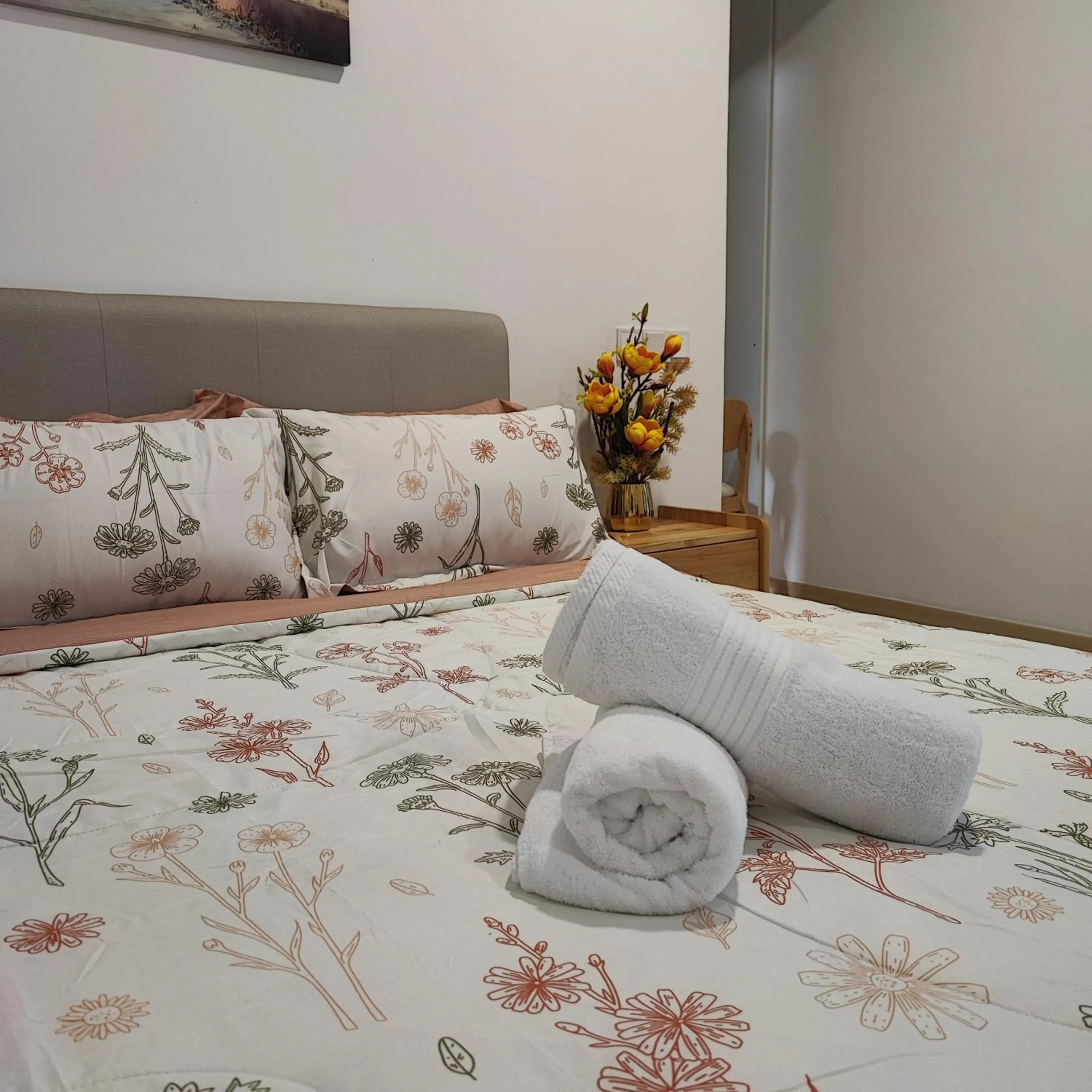 Bed in Mutiara Melaka Beach Resort