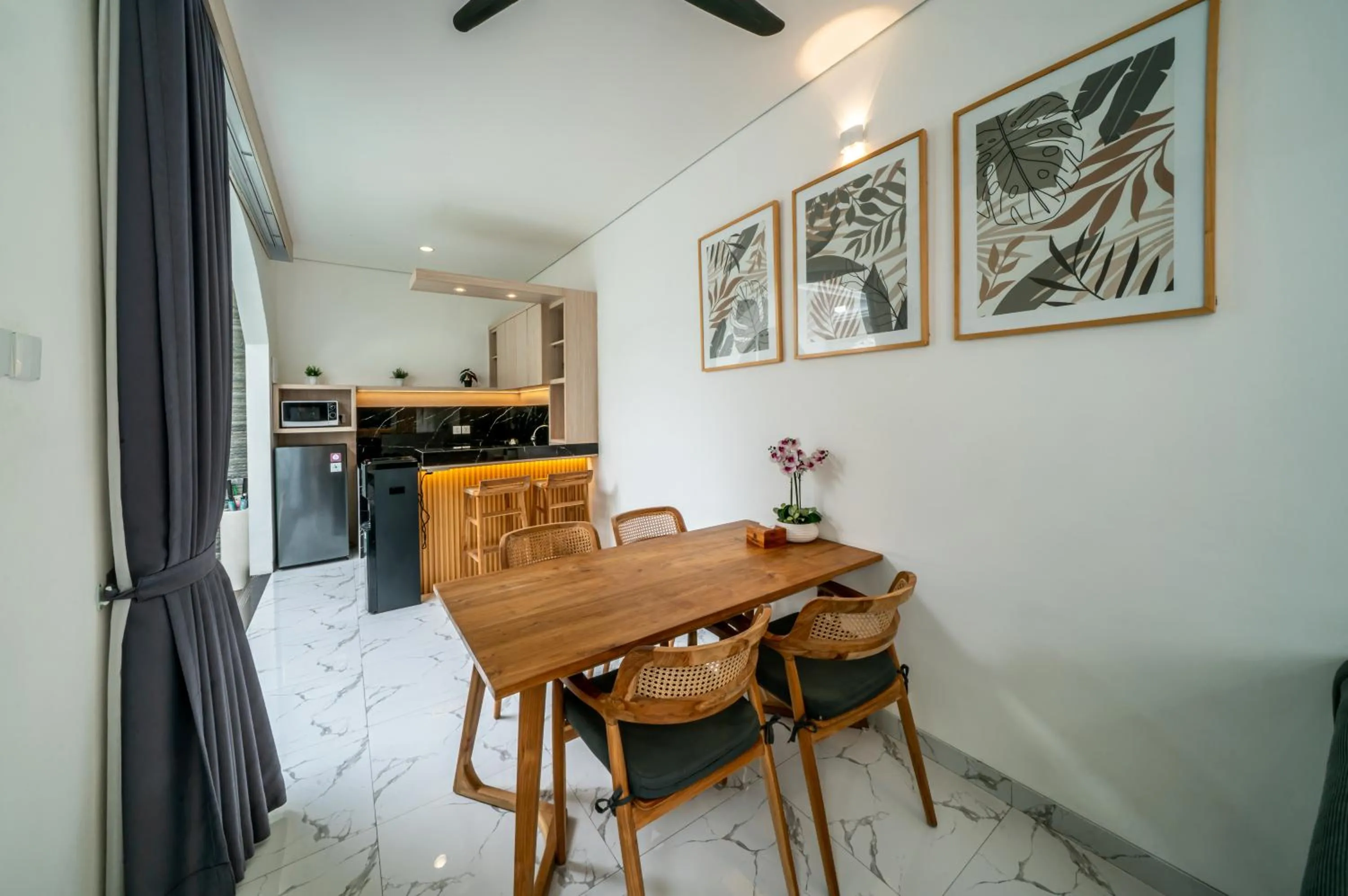 Living room in Dikubu Bali Villa and Suites