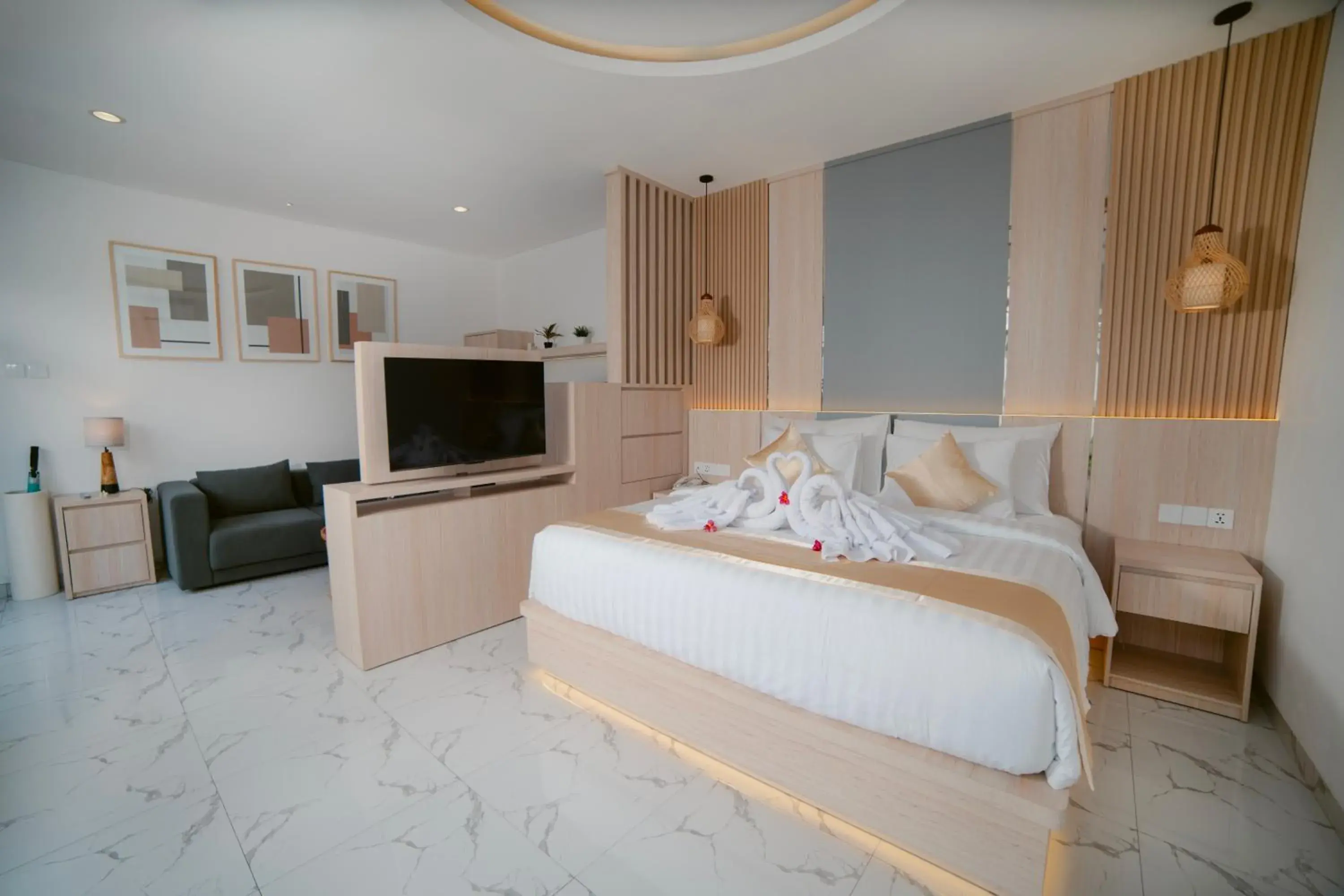 Bedroom, Bed in Dikubu Bali Villa and Suites Bedroom, Bed in Dikubu Bali Villa and Suites