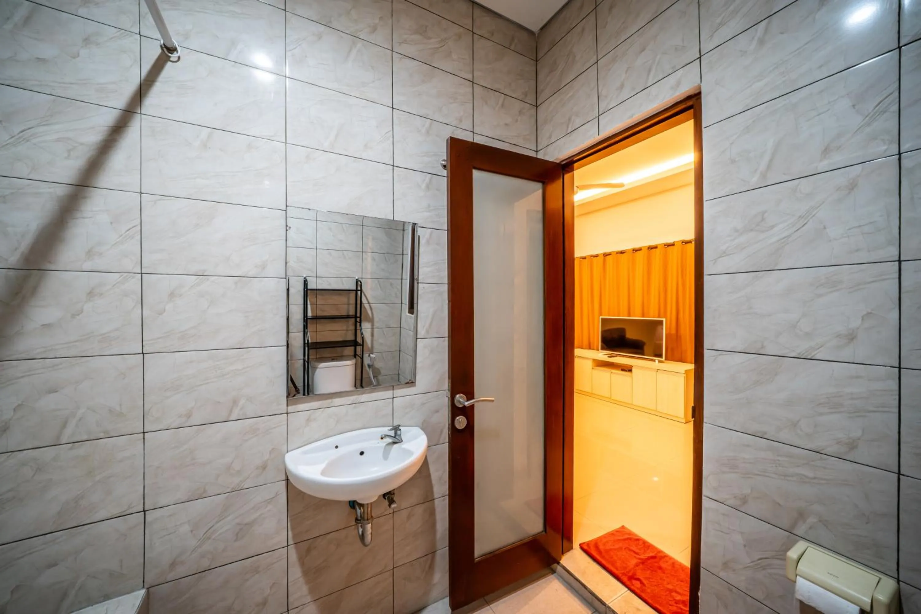 Bathroom in Dikubu Bali Villa and Suites