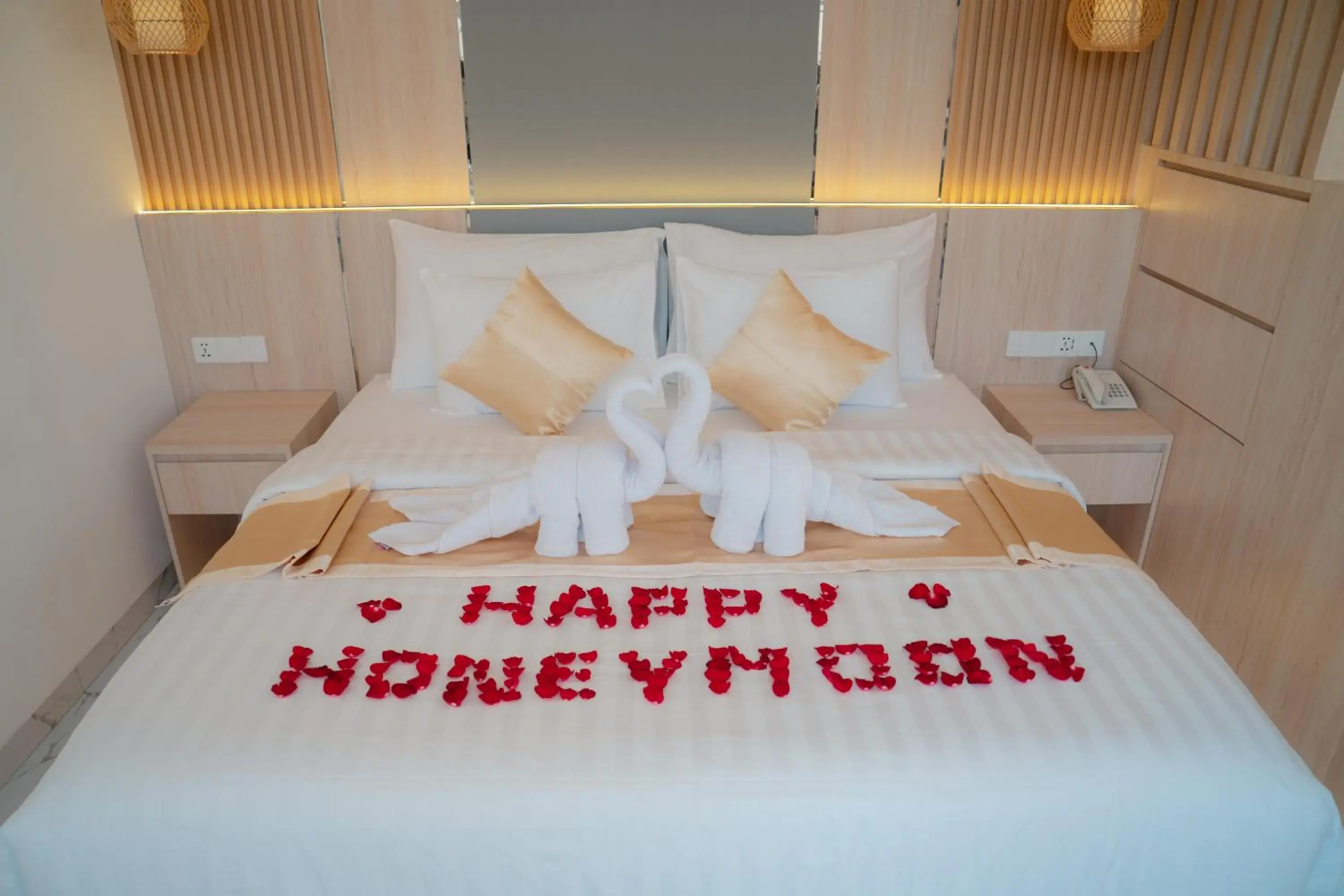 Bed in Dikubu Bali Villa and Suites Bed in Dikubu Bali Villa and Suites