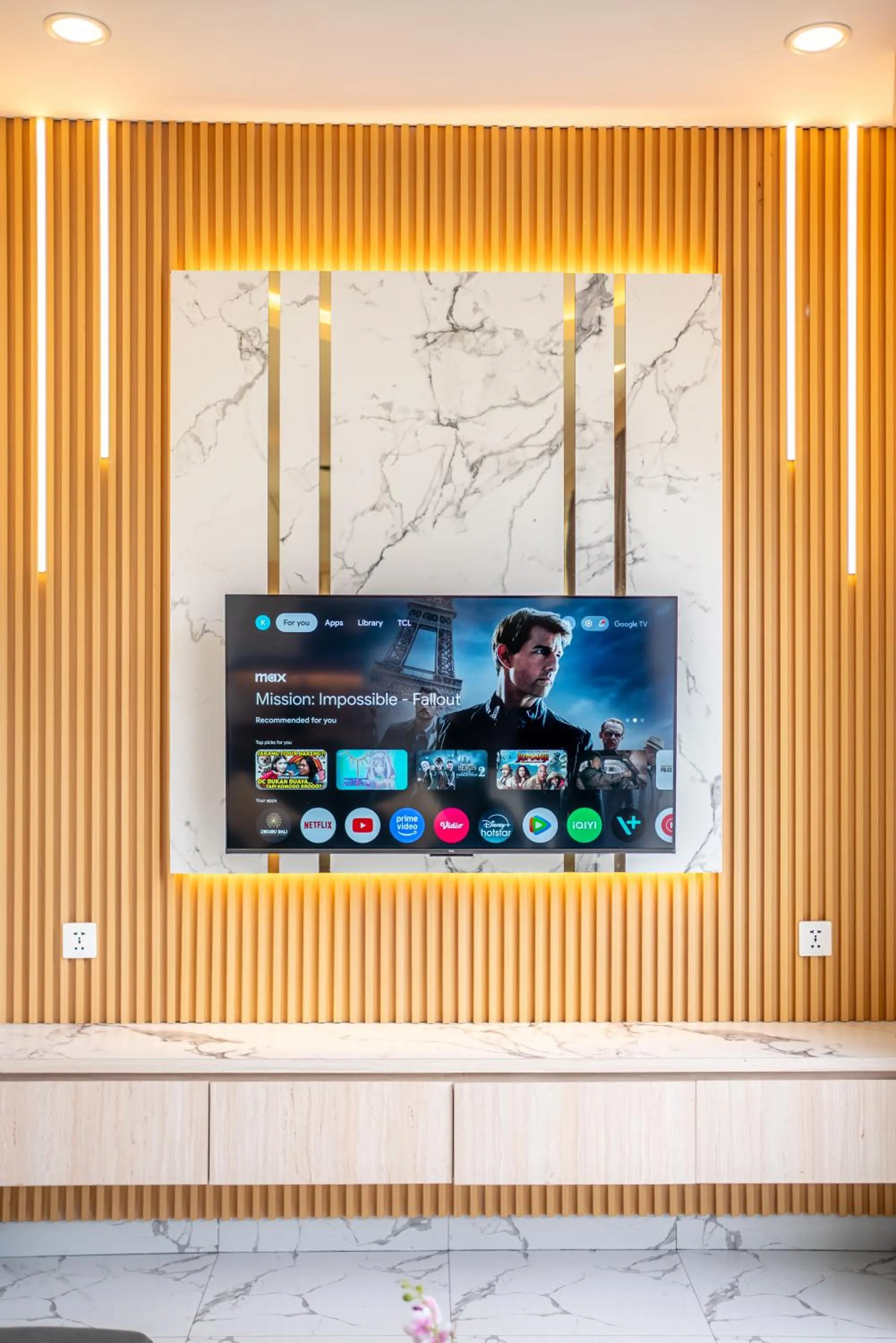 Living room in Dikubu Bali Villa and Suites