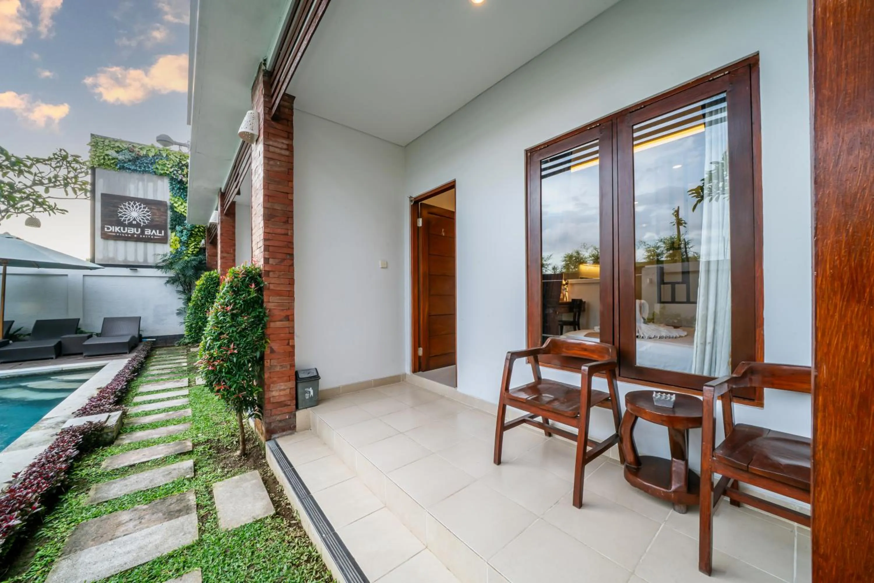 Property building in Dikubu Bali Villa and Suites