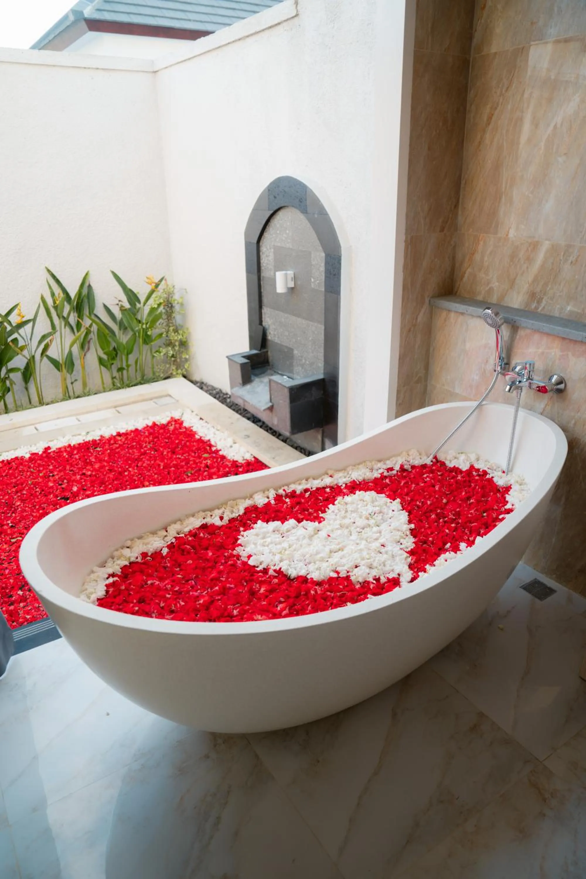 Bath in Dikubu Bali Villa and Suites