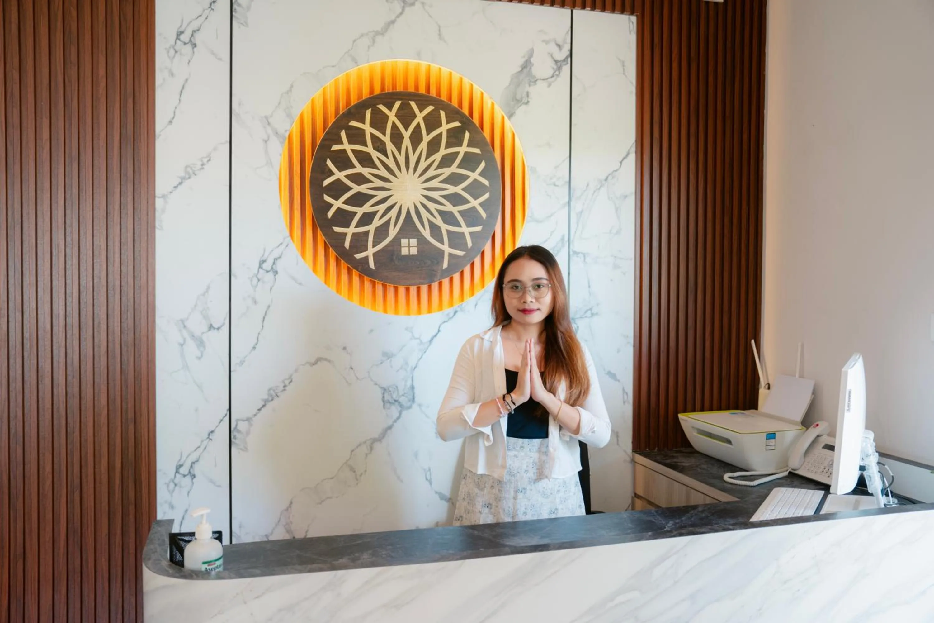 Lobby or reception in Dikubu Bali Villa and Suites