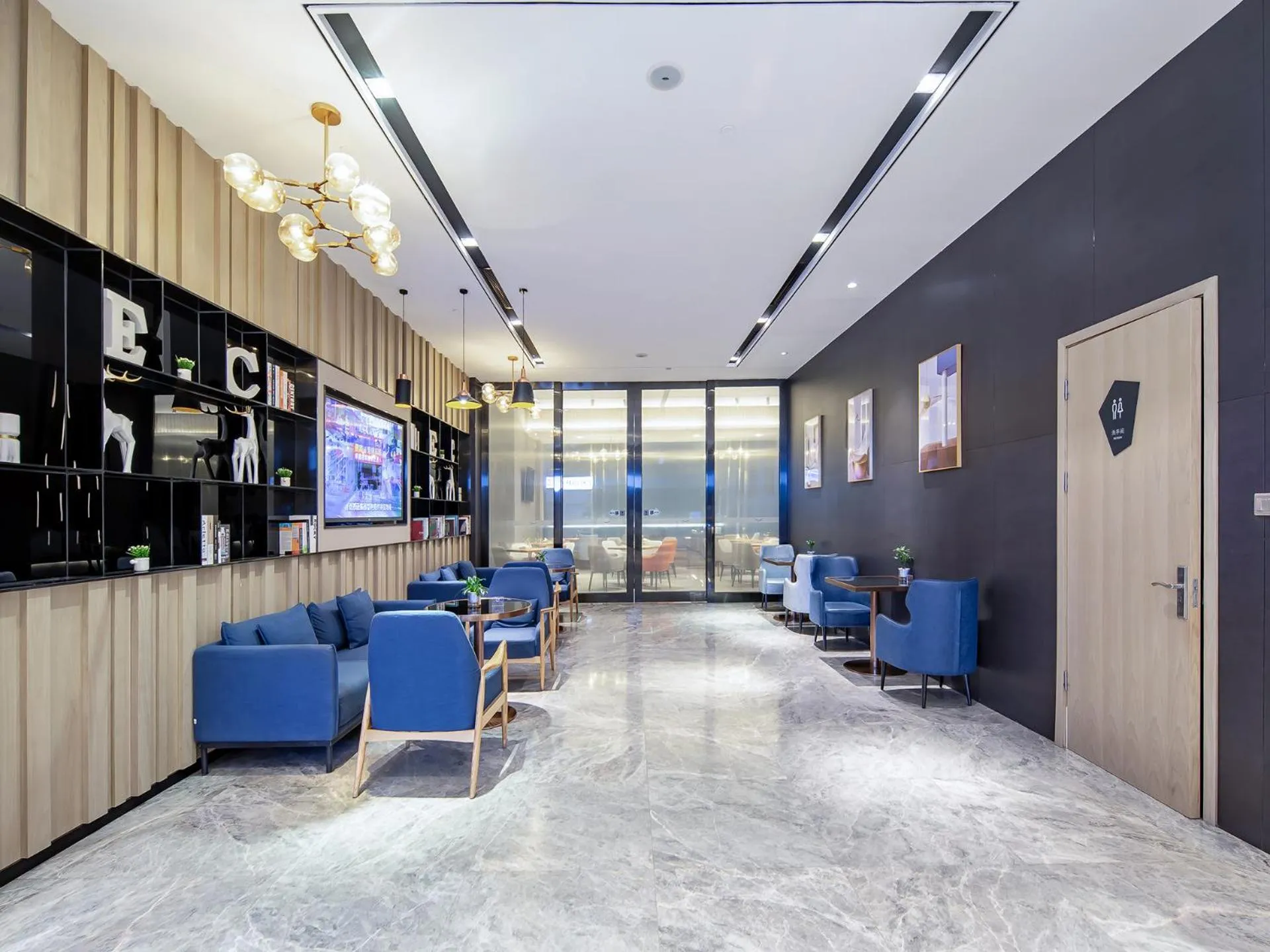 Lobby or reception in Echarm Hotel Guigang Pingnan Central Plaza Branch