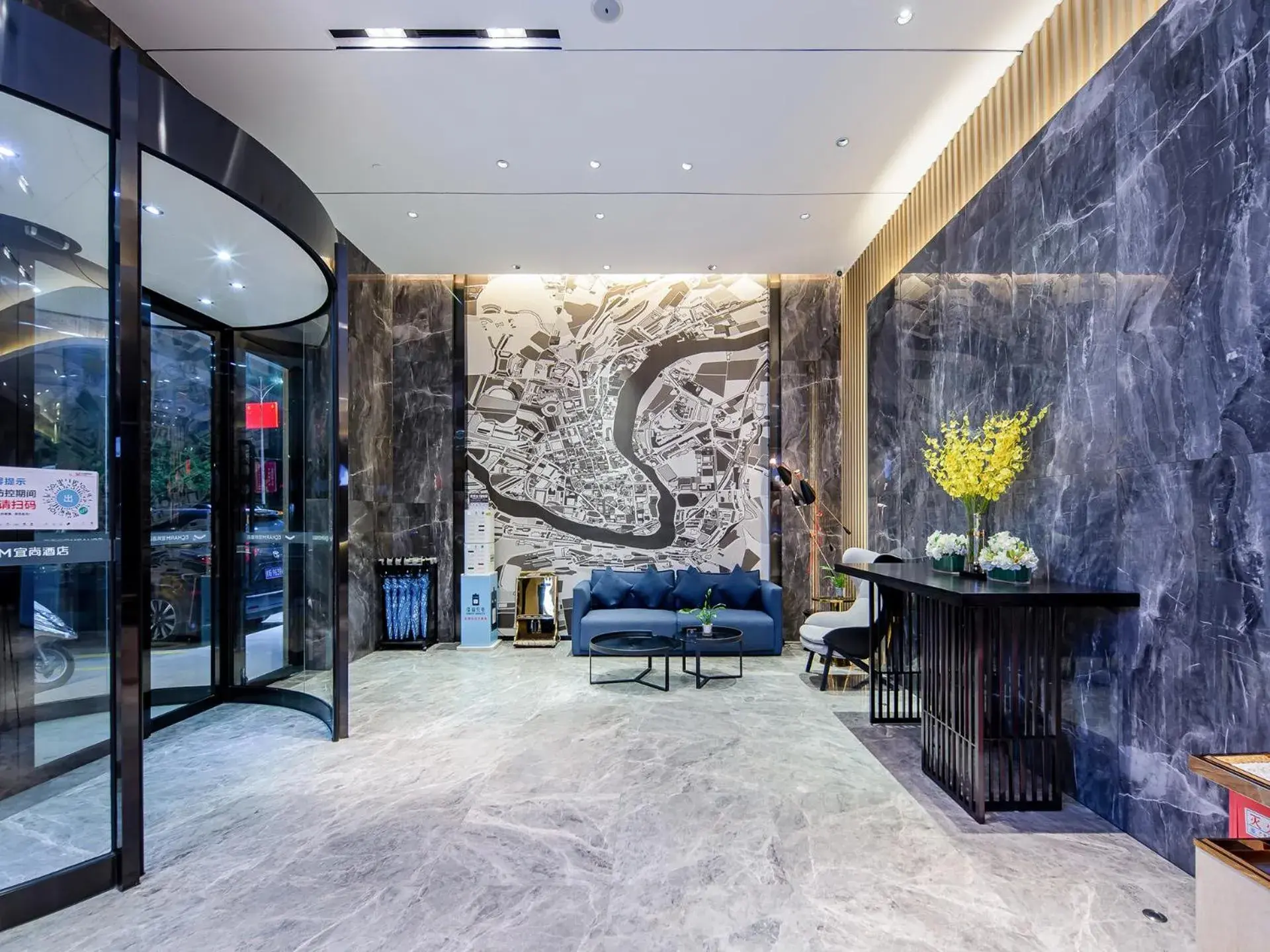 Lobby or reception in Echarm Hotel Guigang Pingnan Central Plaza Branch Lobby or reception in Echarm Hotel Guigang Pingnan Central Plaza Branch