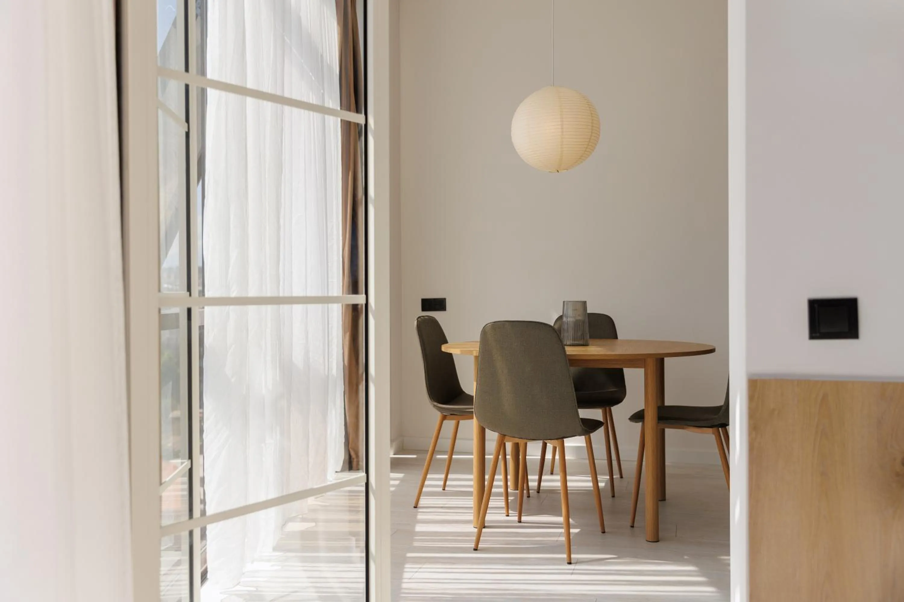Seating area in RIS Central Apartments Yerevan