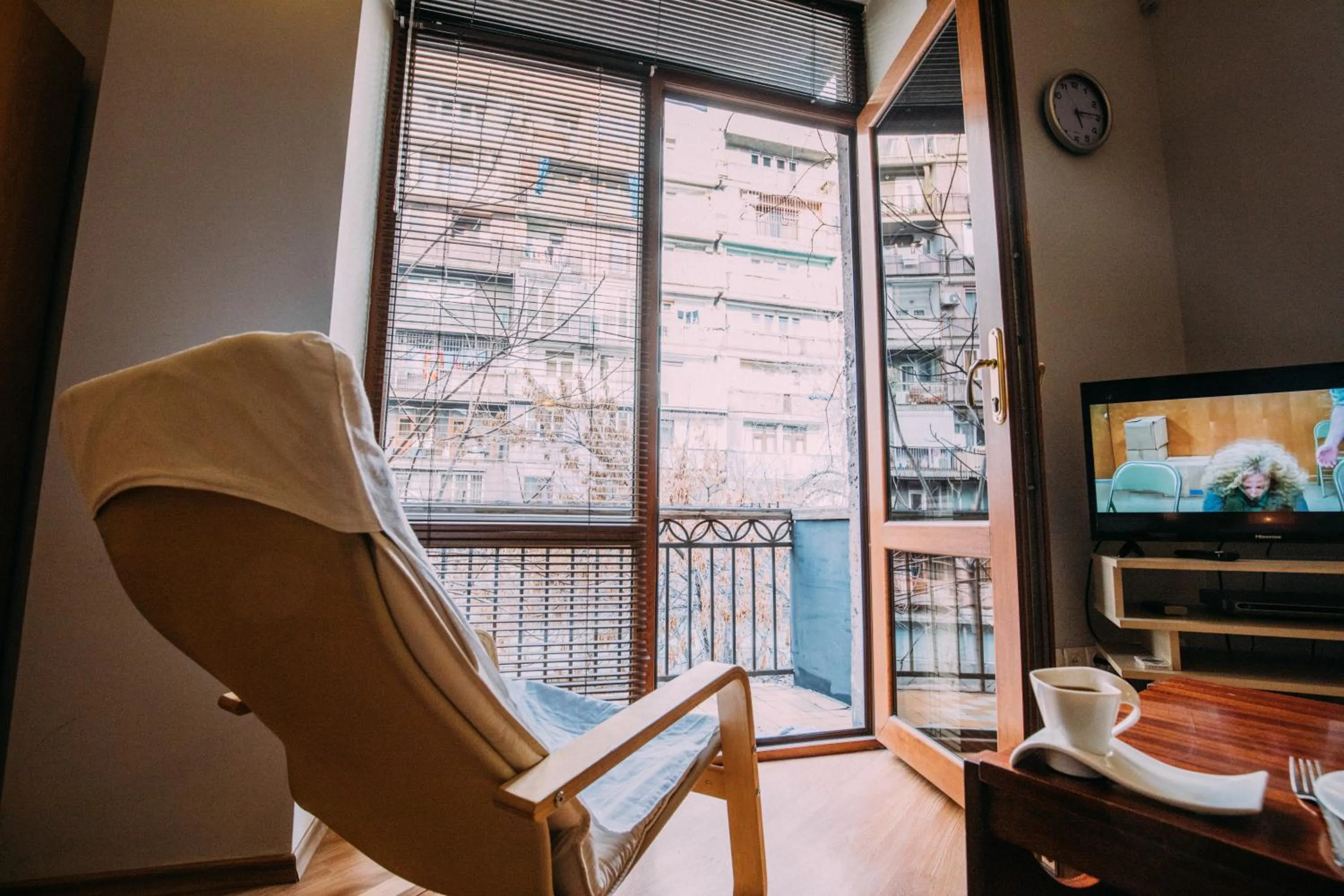 TV and multimedia in RIS Central Apartments Yerevan