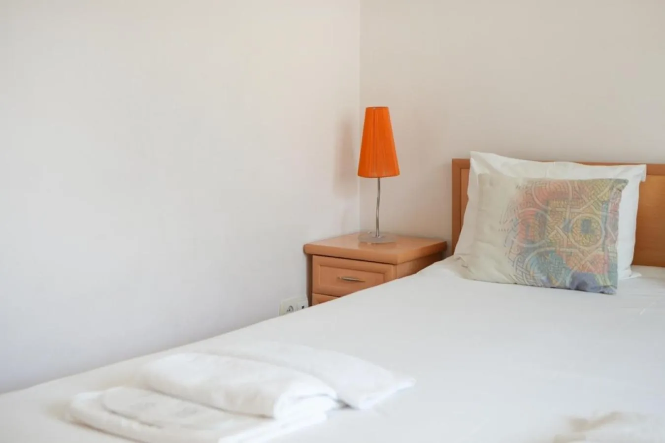 Bed in RIS Central Apartments Yerevan