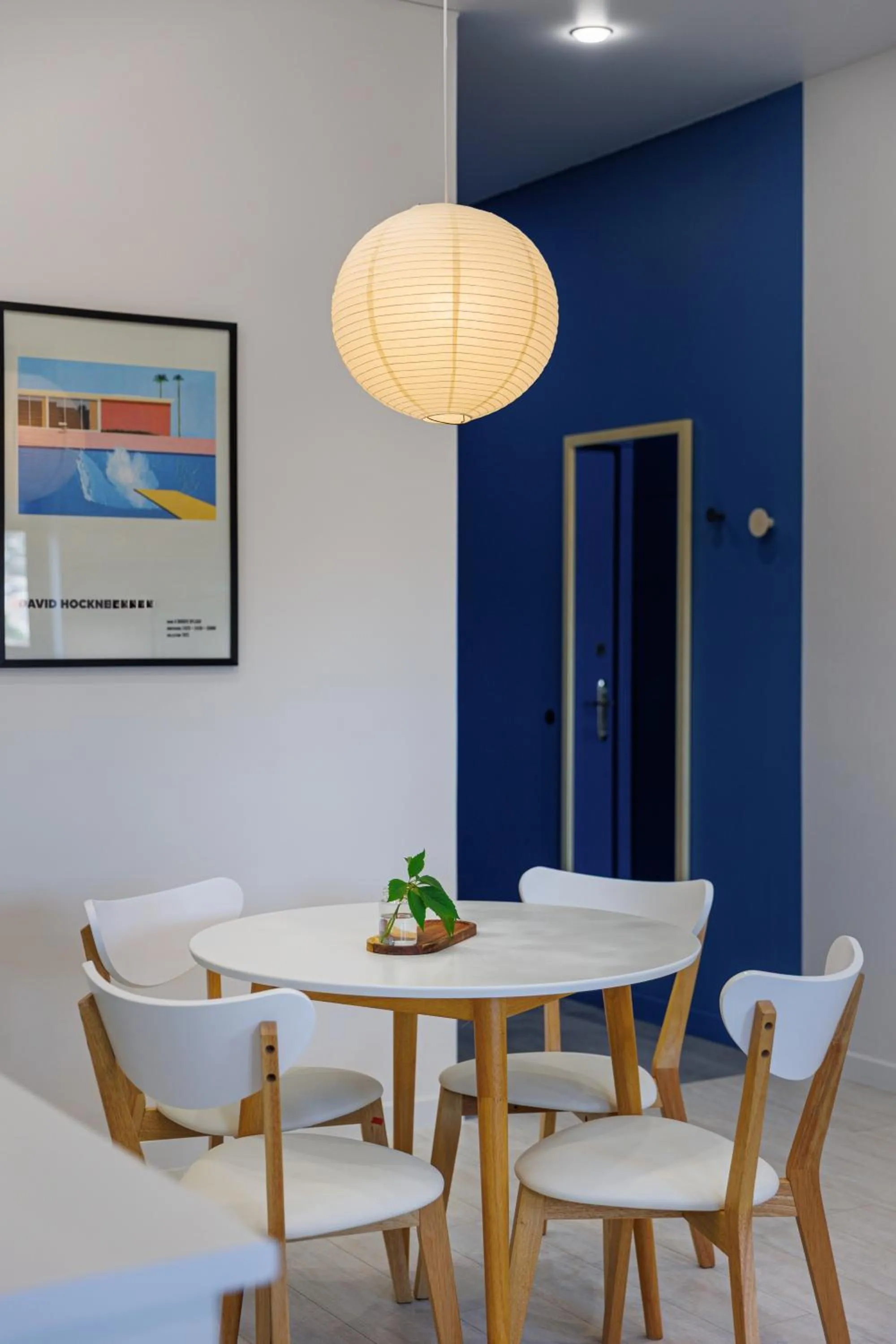 Seating area in RIS Central Apartments Yerevan