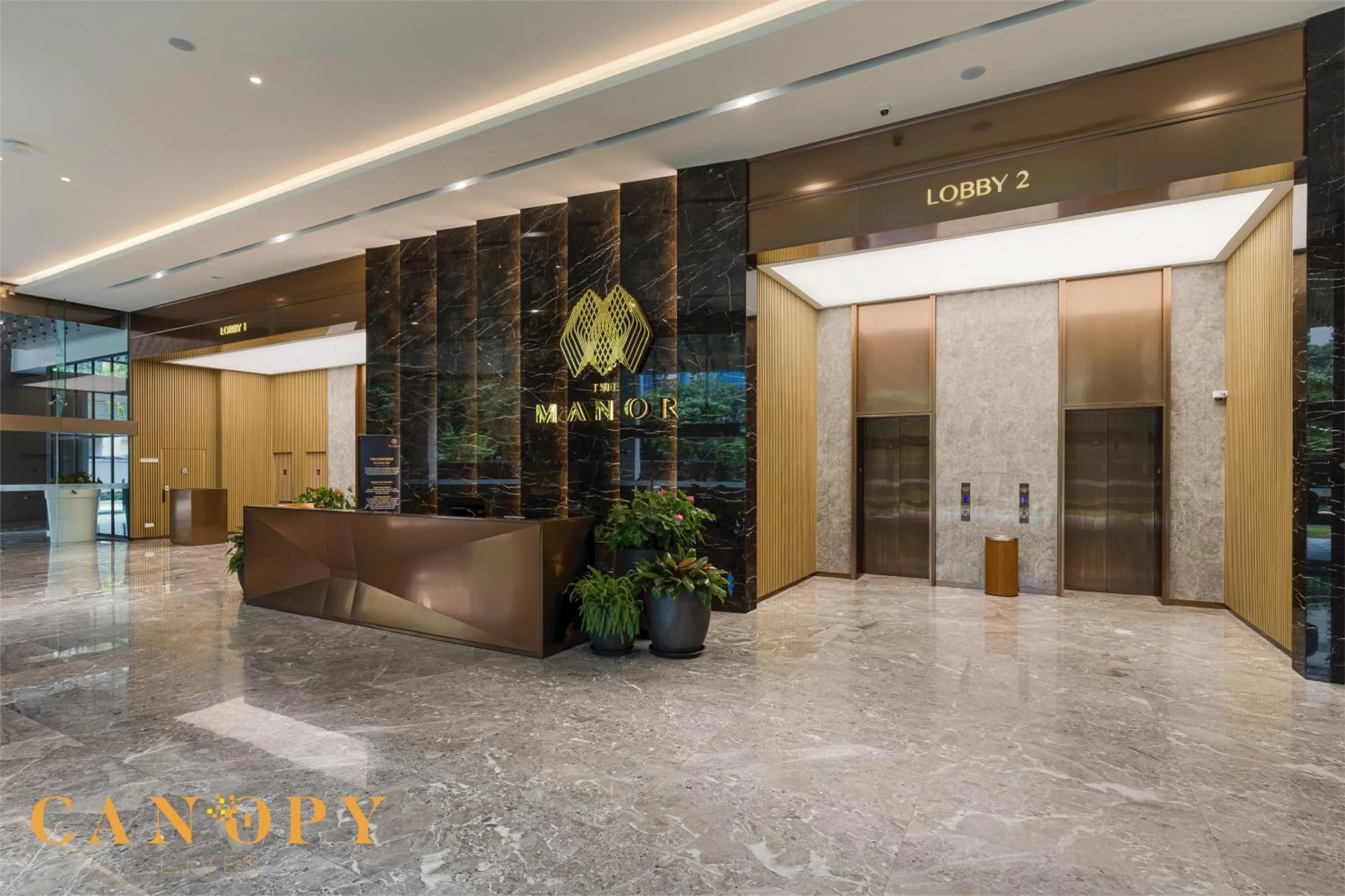 Lobby or reception in The Manor Signature Residence, Kuala Lumpur