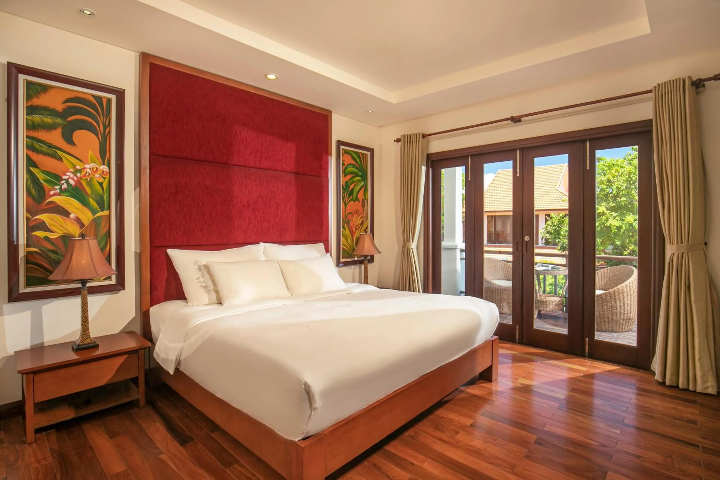 Bed in Purama Villas Luxury Resort Da Nang