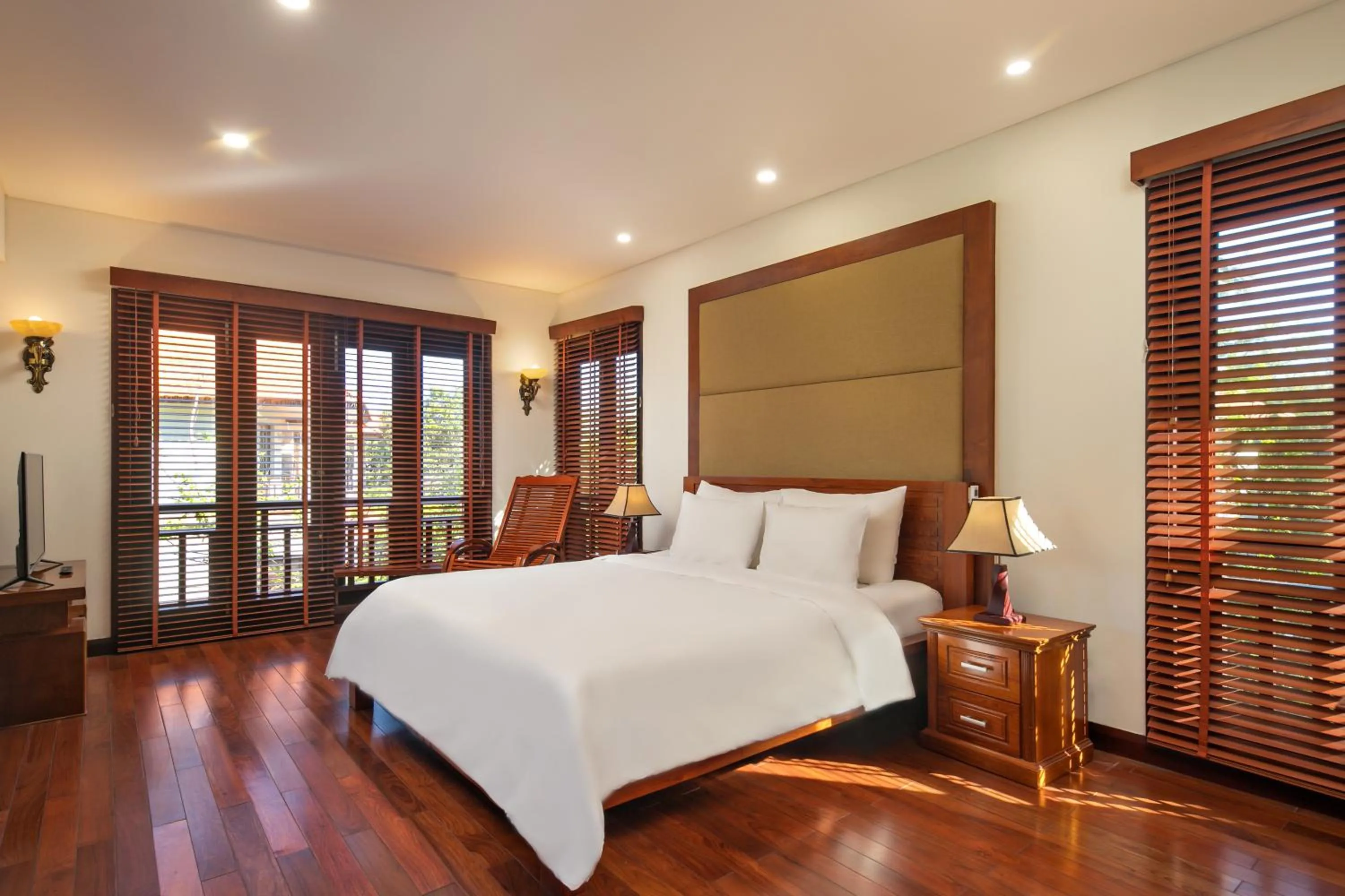Bed in Purama Villas Luxury Resort Da Nang