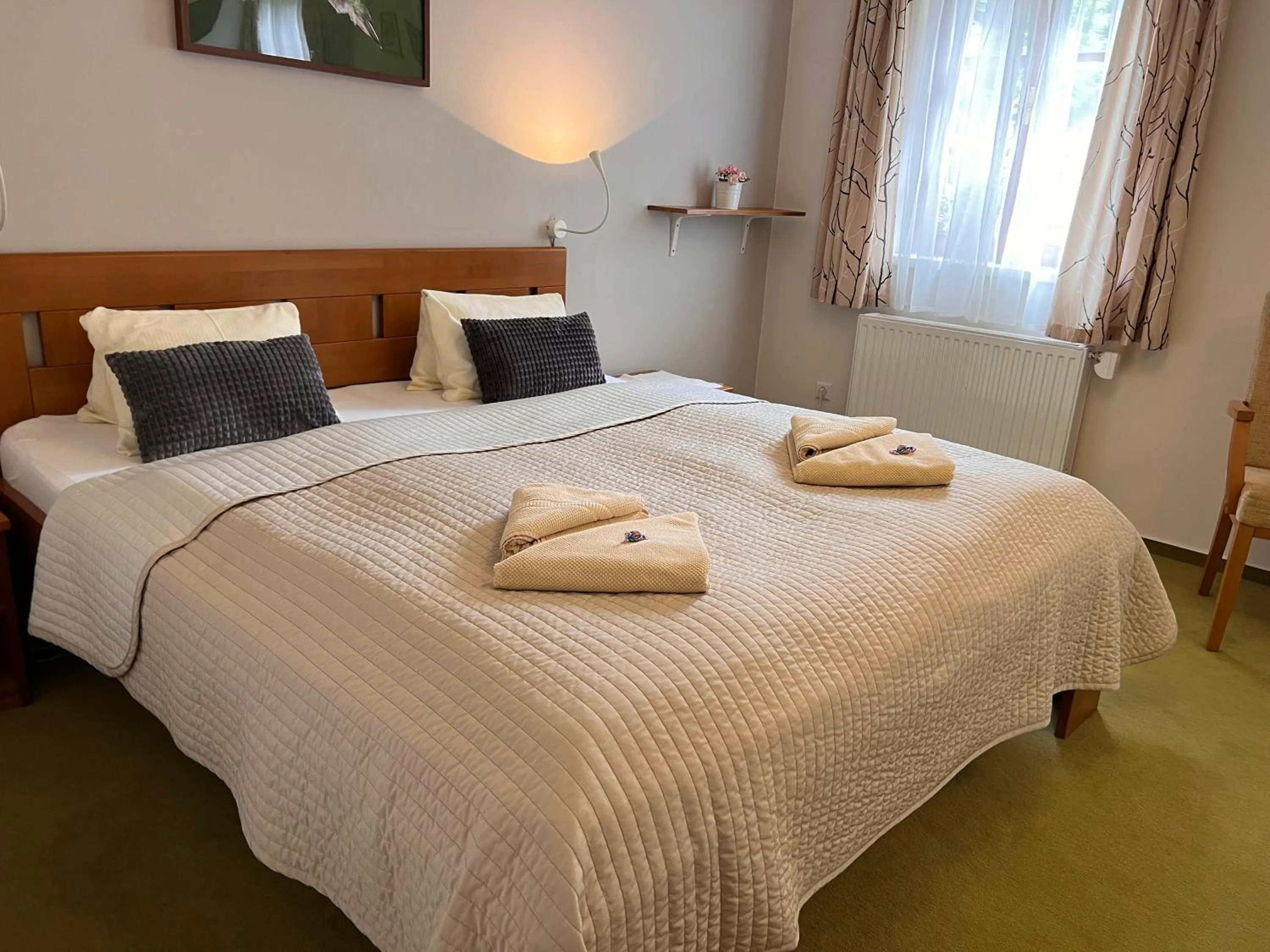 Bed in Hotýlek pod smrkem