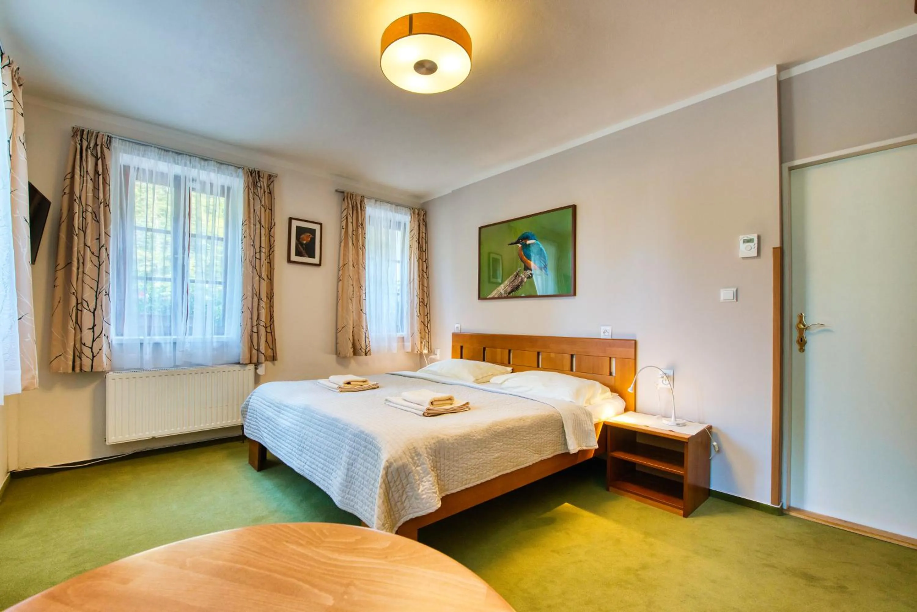 Bed in Hotýlek pod smrkem