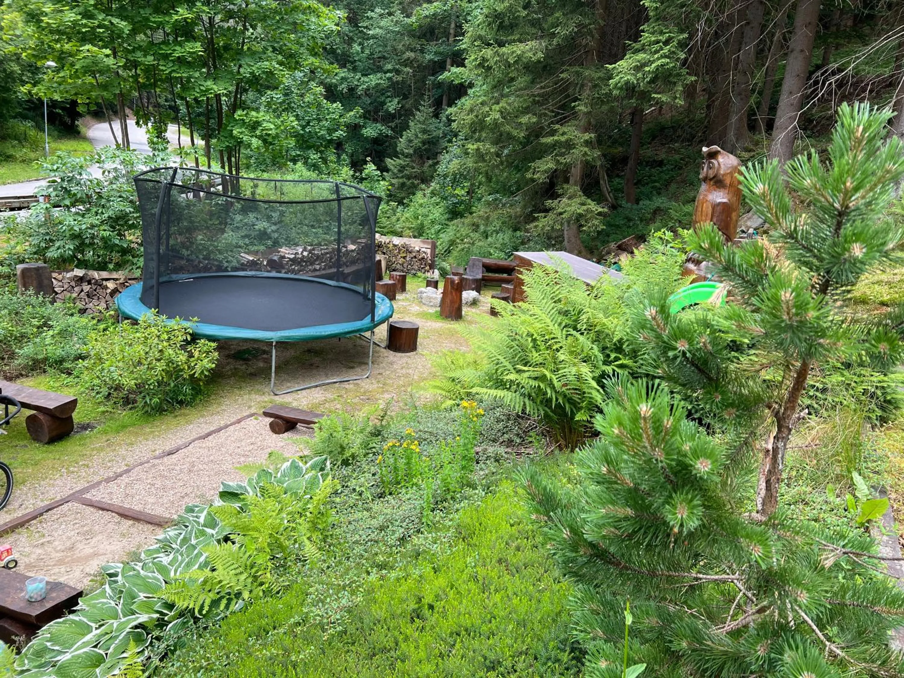 Garden in Hotýlek pod smrkem