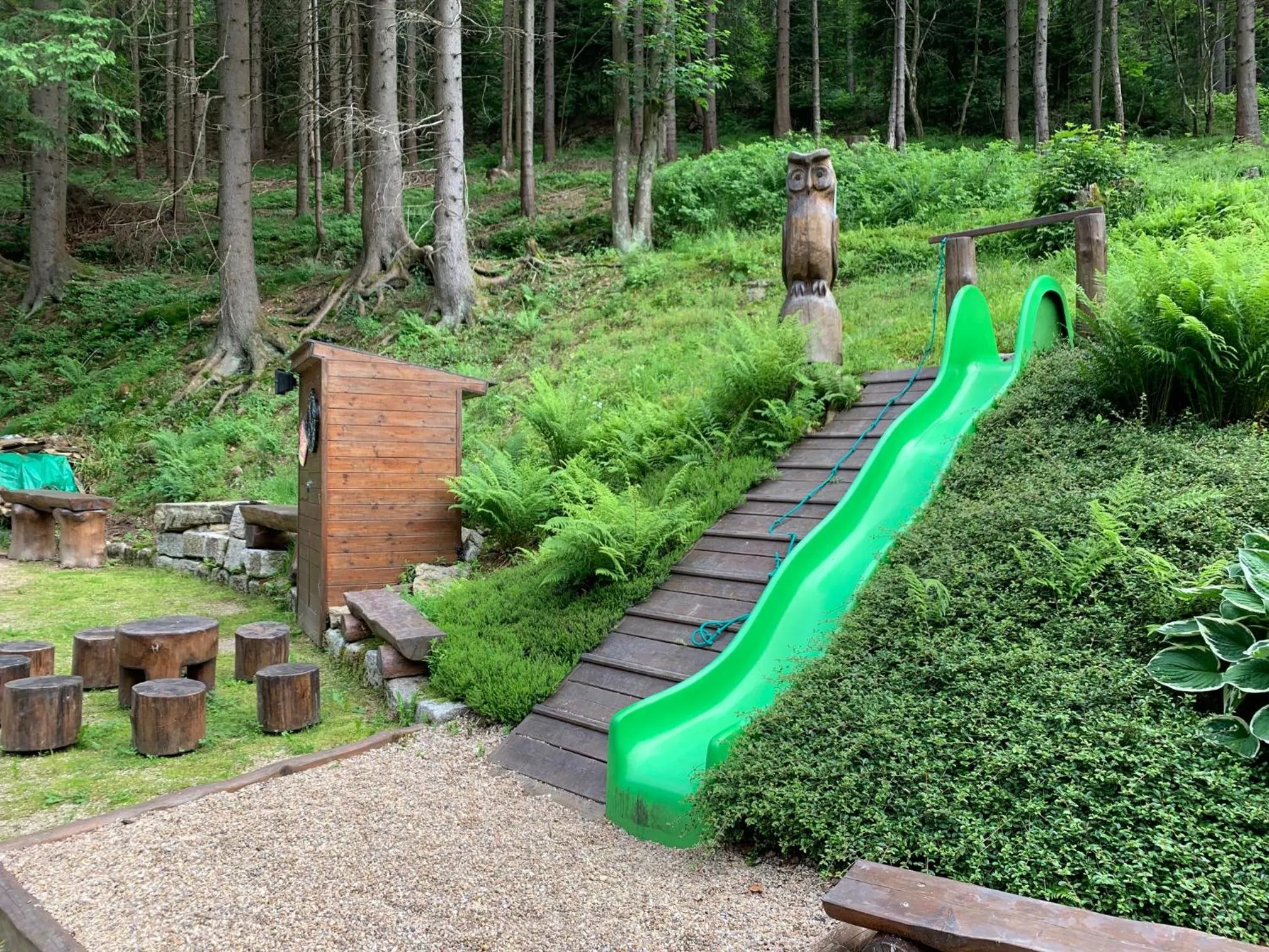 Children play ground in Hotýlek pod smrkem