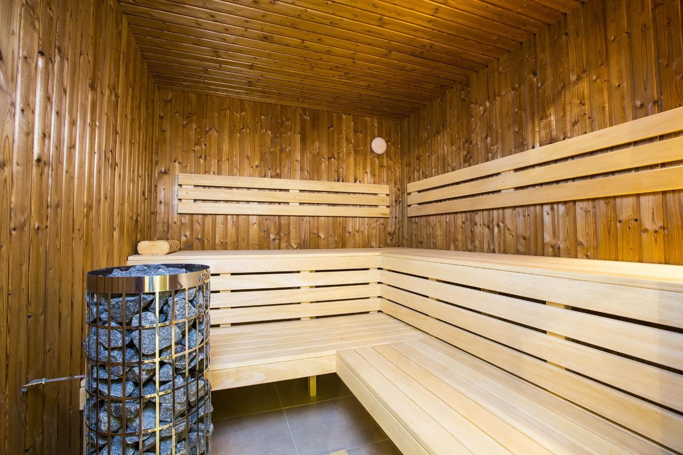 Sauna in Hotýlek pod smrkem