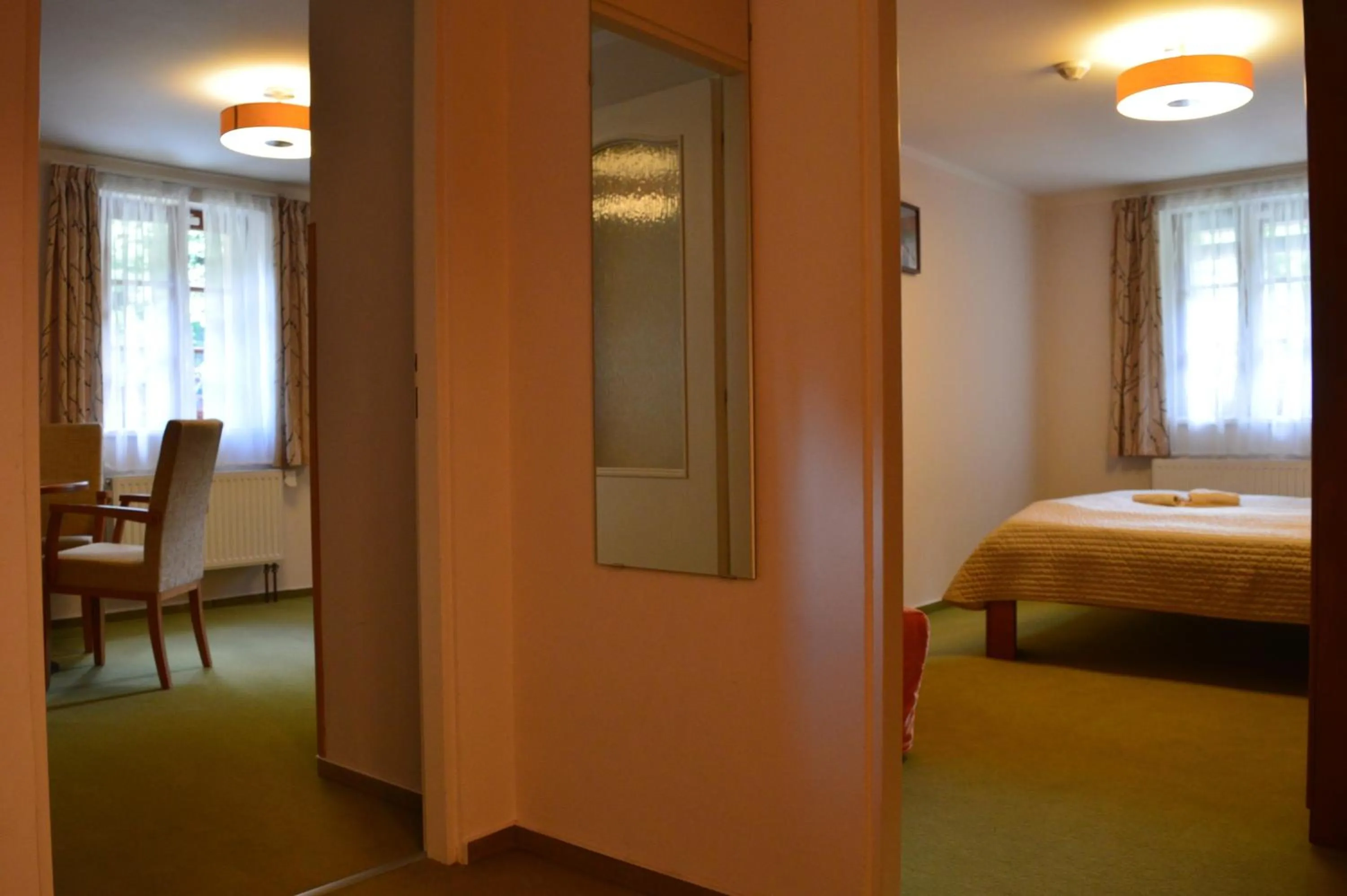 Bed in Hotýlek pod smrkem