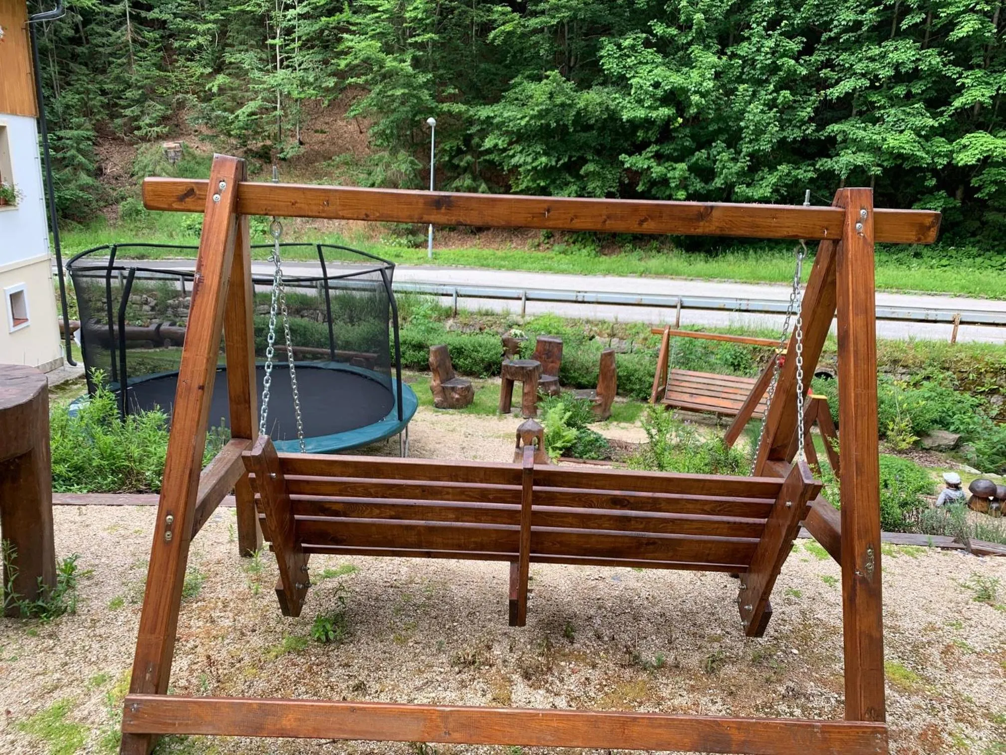 Garden in Hotýlek pod smrkem