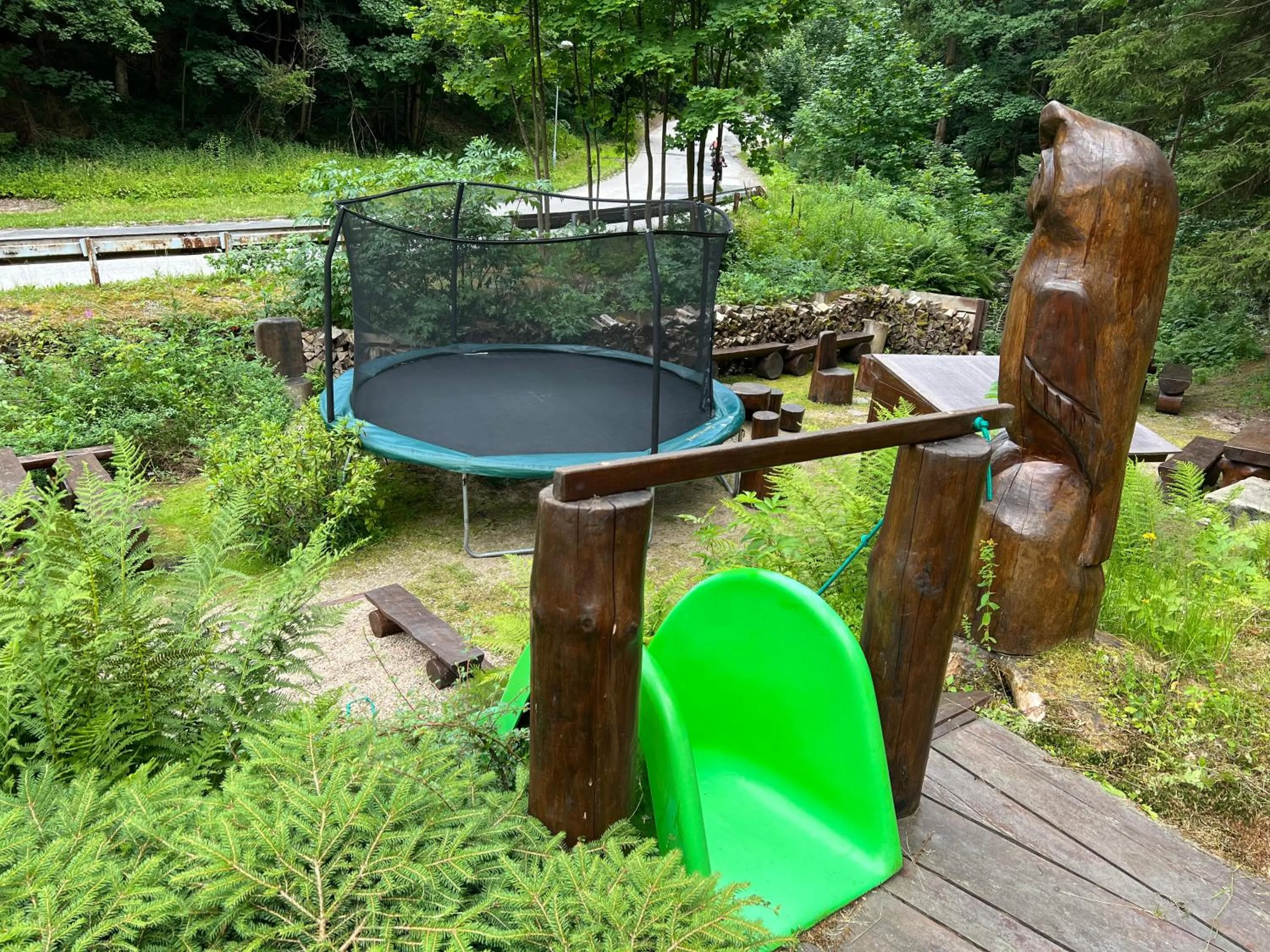 Garden in Hotýlek pod smrkem