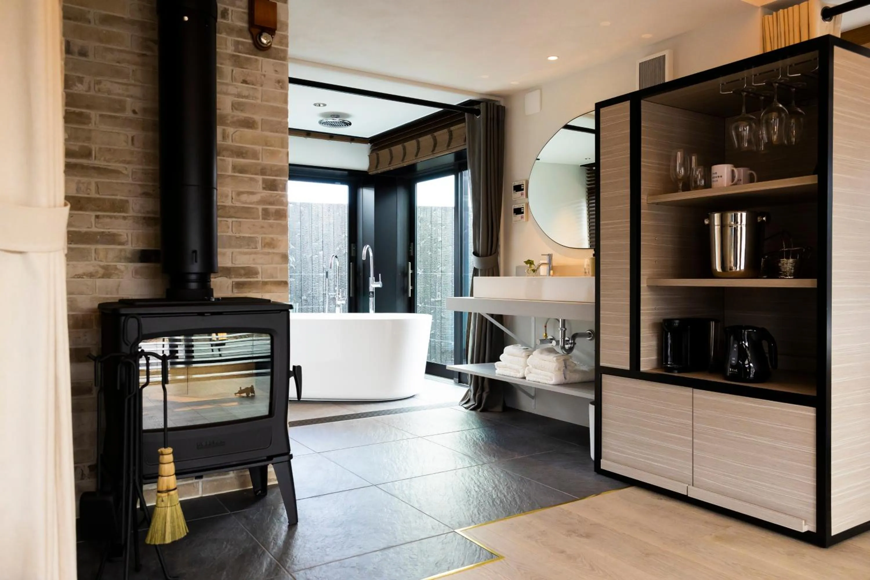 Hot Spring Bath in The SENSE FUJI