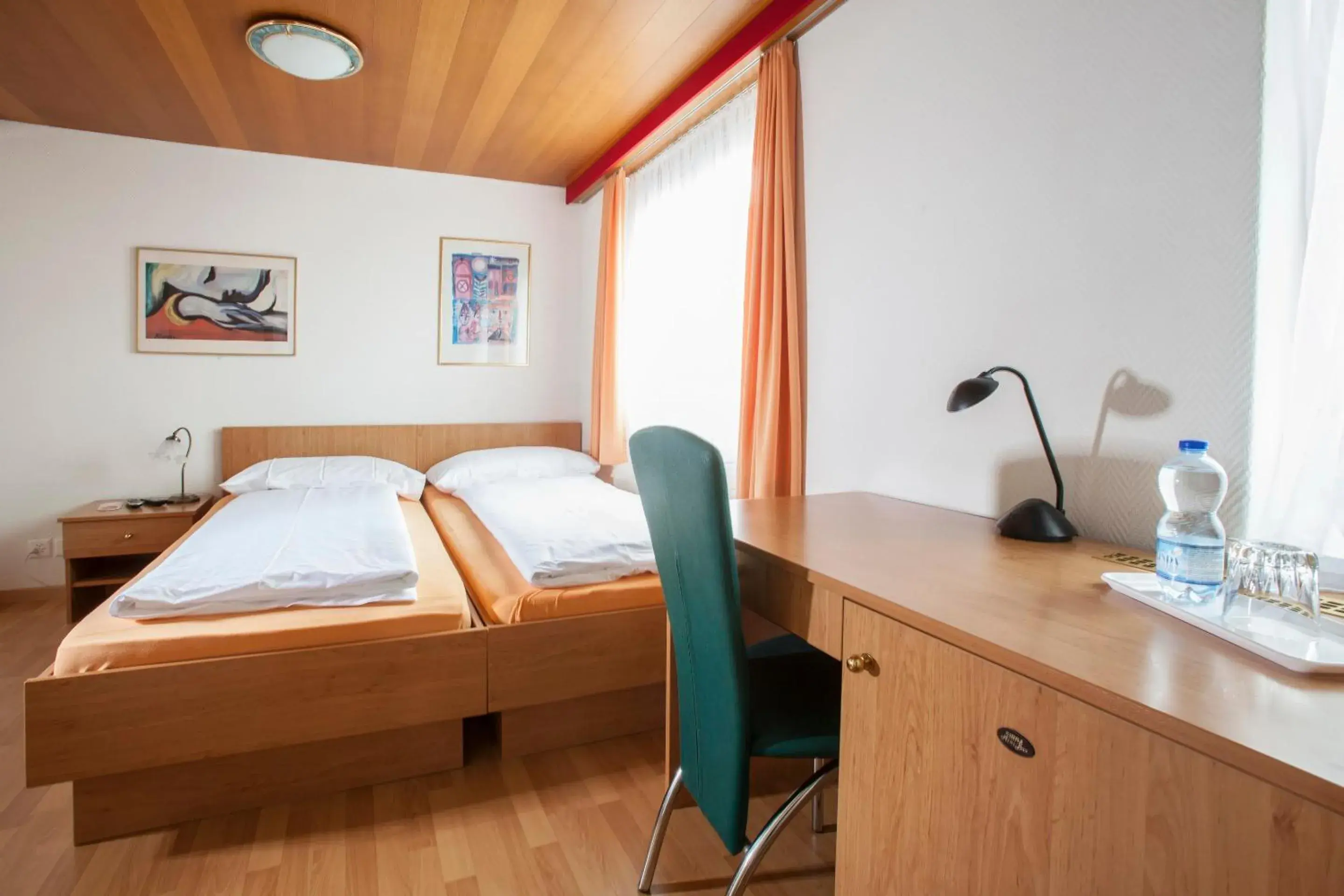 Bed in Hotel Zur Au Bed in Hotel Zur Au