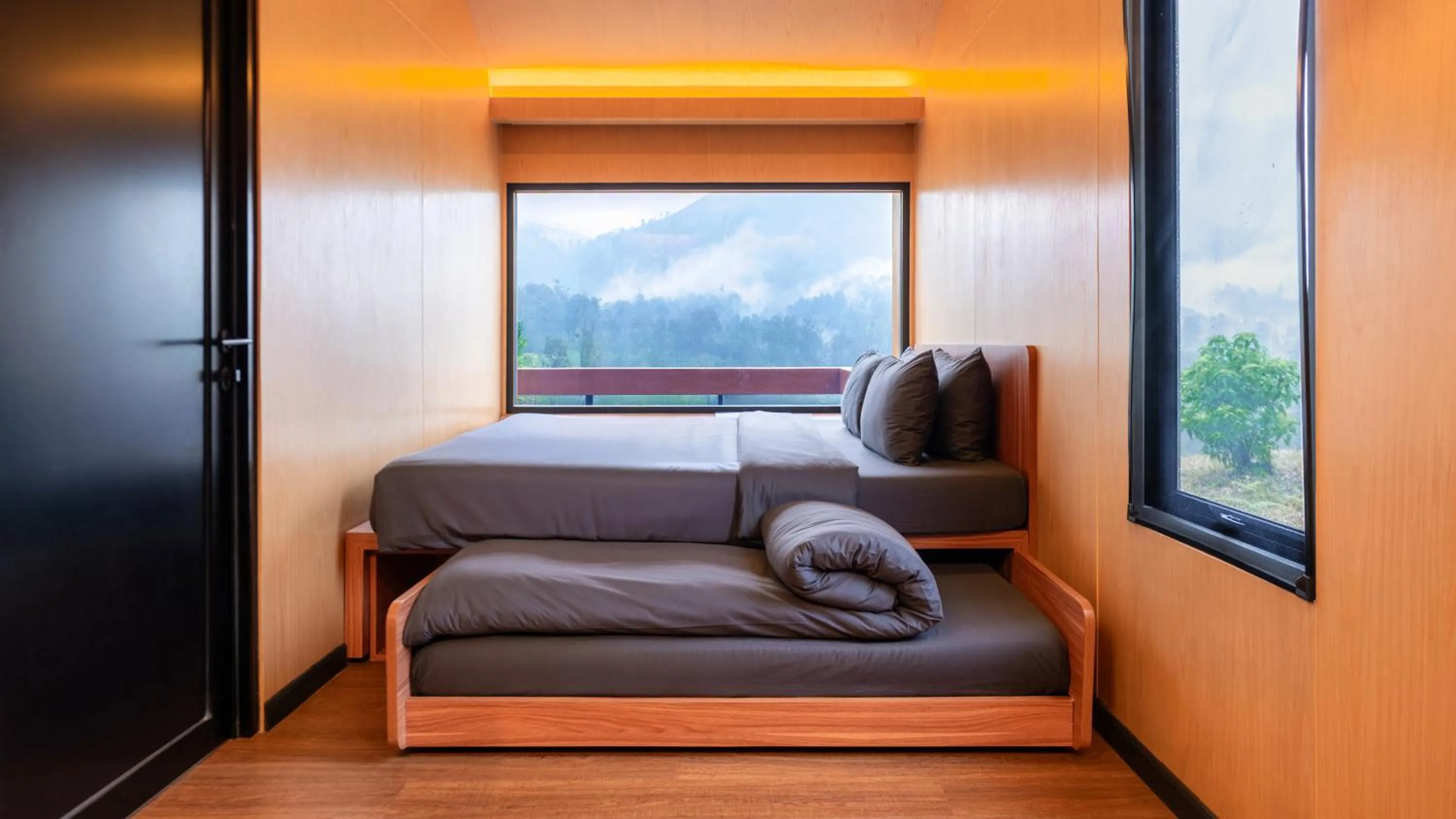 Bedroom in Bobocabin Kawah Ijen, Banyuwangi