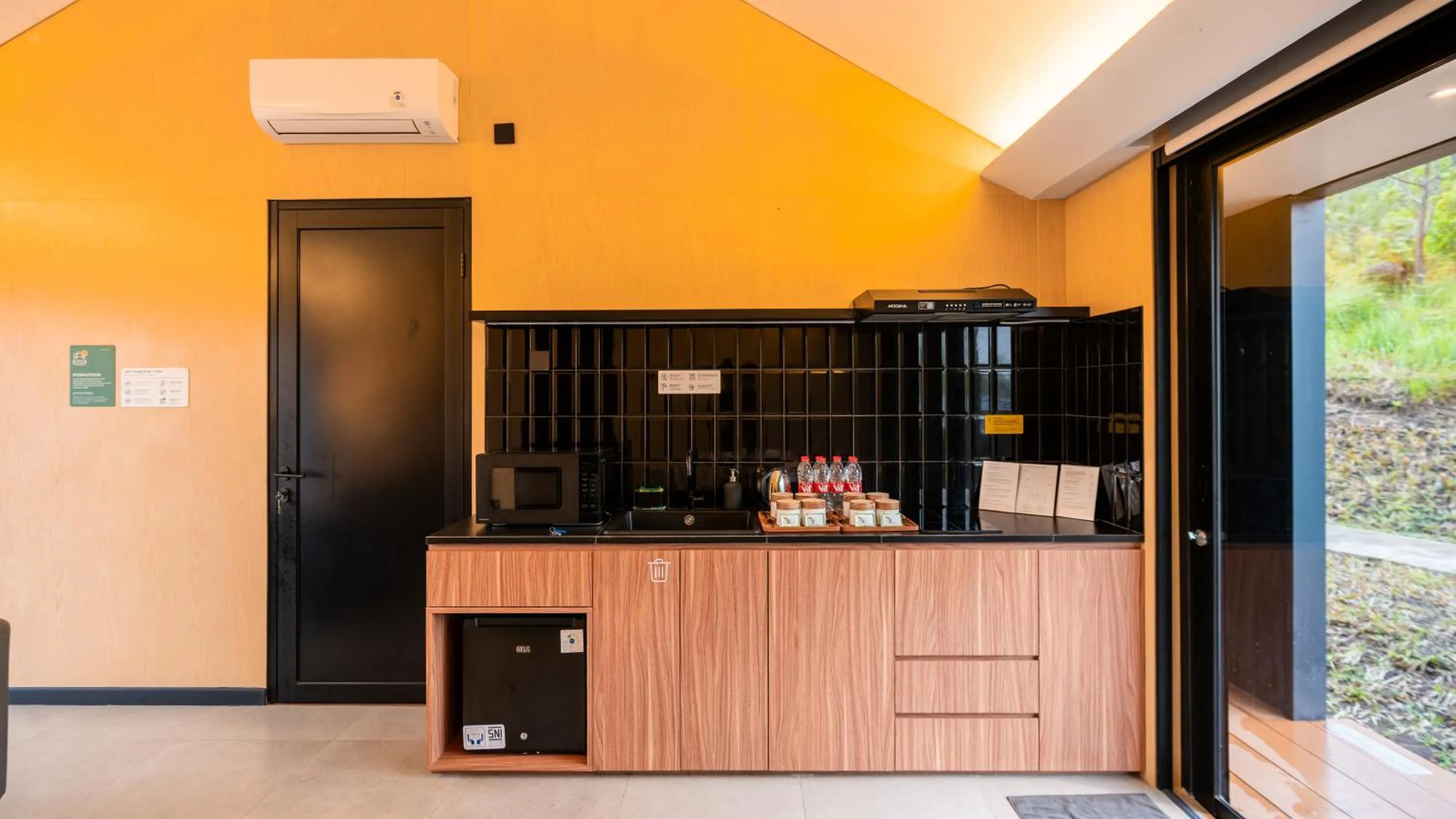 kitchen in Bobocabin Kawah Ijen, Banyuwangi